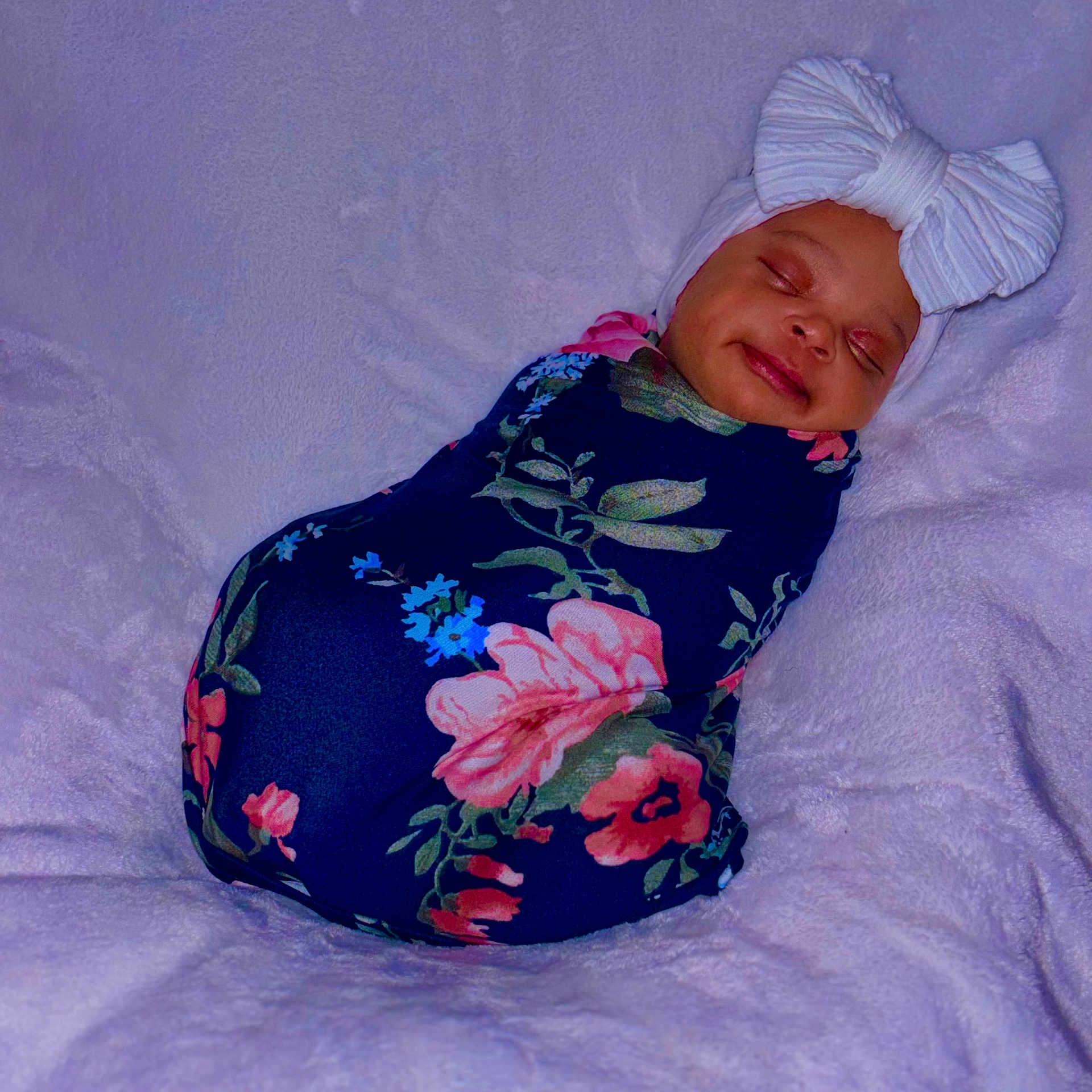 Harmoní joined the competition — help win amazing prizes! baby, bed, blanket, clothing, cushion, dress, face, flower, furniture, hat, head, homedecor, newborn, person, photography, plant, portrait, purple, rose, sleeping