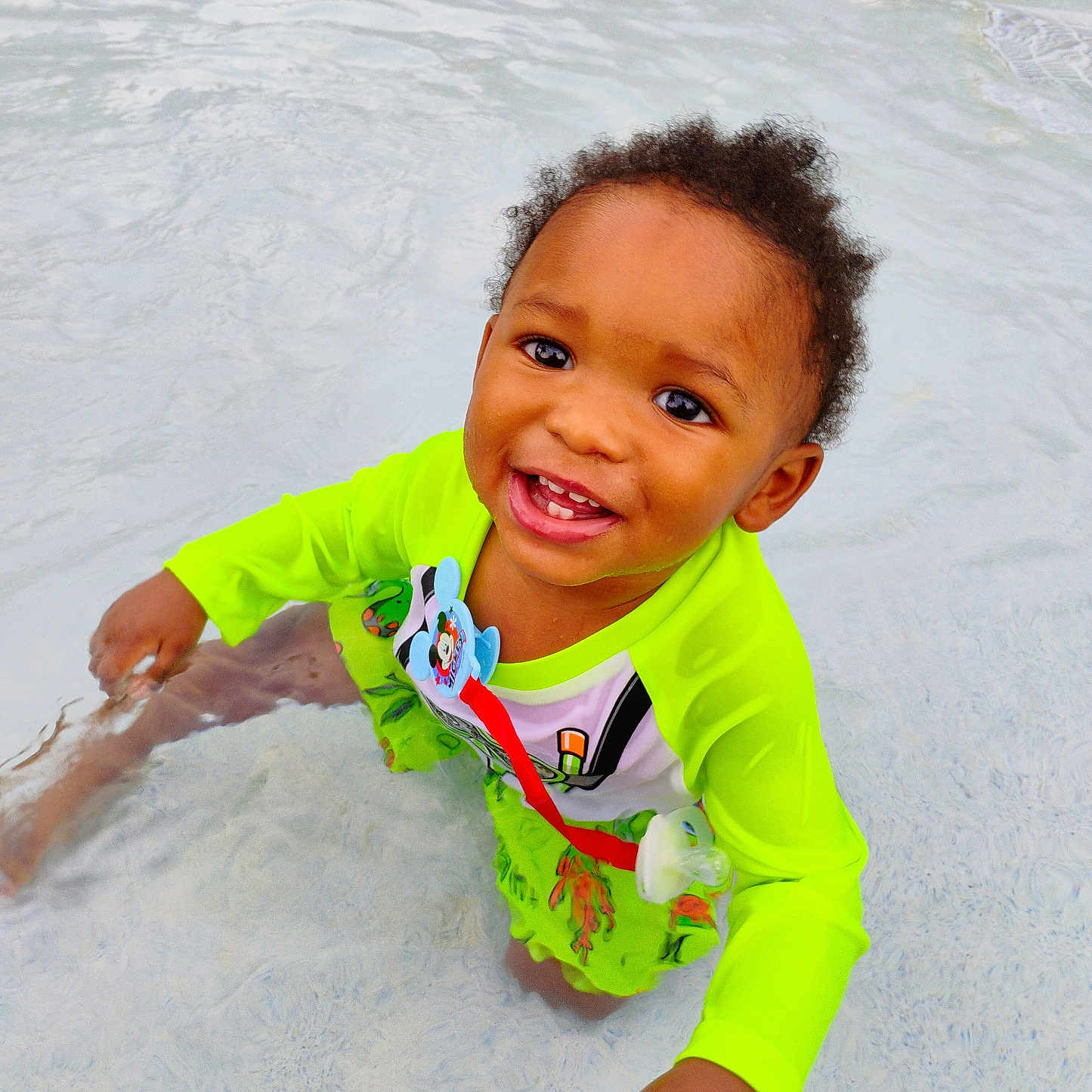 Ryan joined the competition — help win amazing prizes! baby, bodypart, clothing, face, finger, hand, happy, head, leisureactivities, lifejacket, person, photography, pool, portrait, smile, sport, summer, t_shirt, vest, water