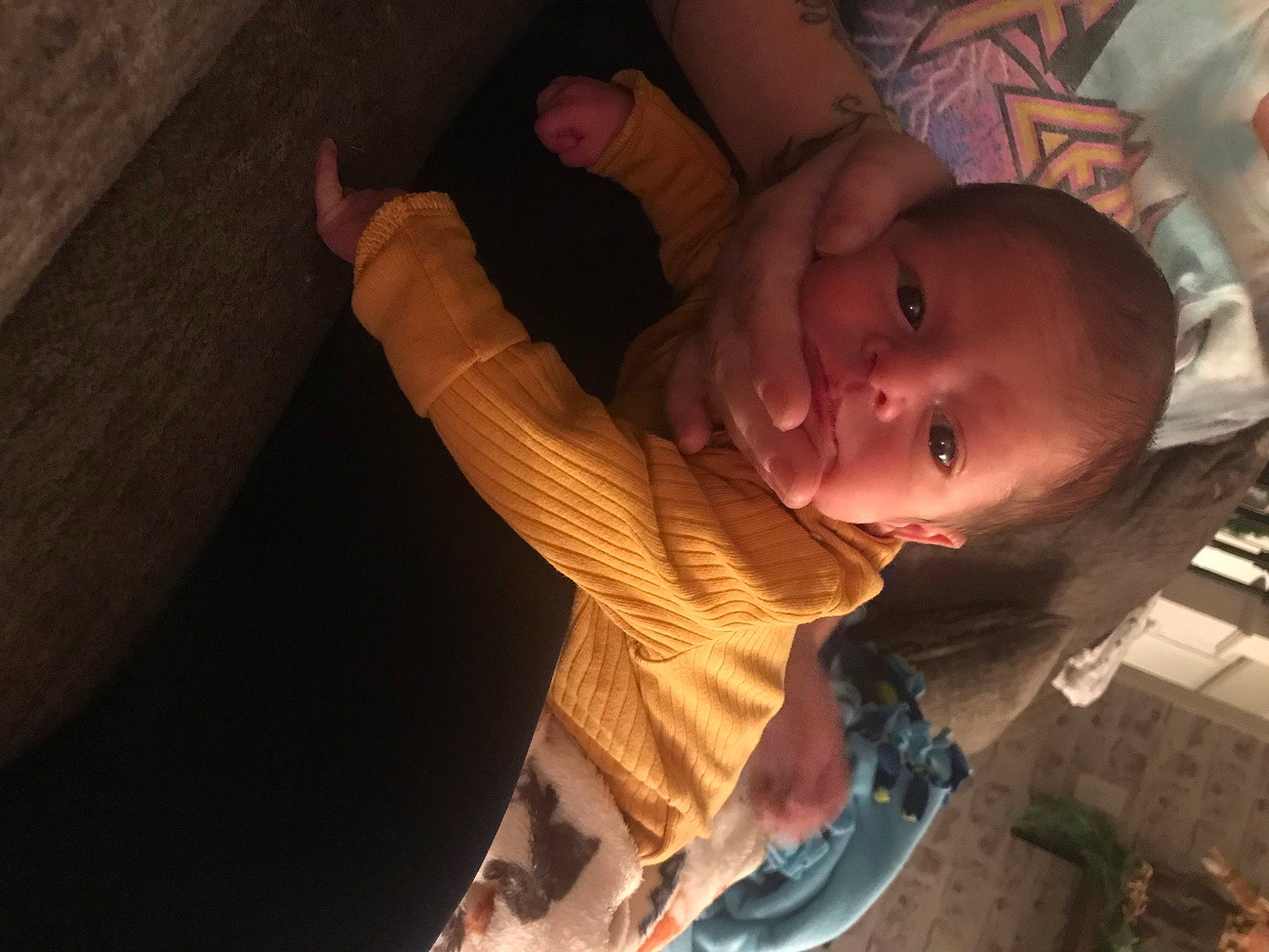 Leighlin joined the competition — help win amazing prizes! baby, baby_products, baby_toddler_clothing, cheek, child, comfort, ear, elbow, finger, fun, happy, iris, mouth, nose, person, sitting, skin, smile, toddler, tree