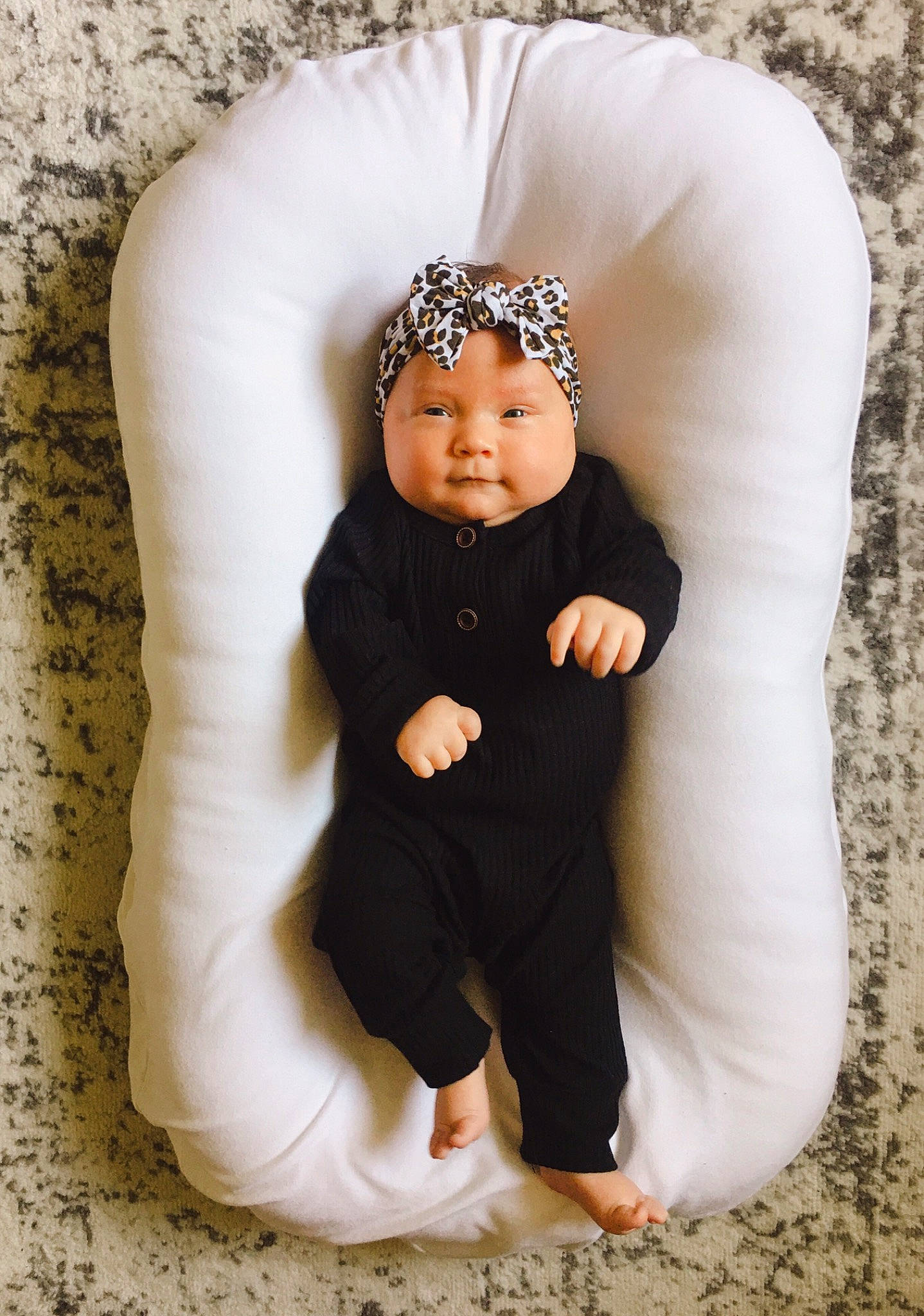 Brynley joined the competition — help win amazing prizes! baby, baby_toddler_clothing, beanie, cap, child, costume_hat, fashion_accessory, flash_photography, foot, goggles, hair_accessory, headband, headgear, headpiece, headwear, jewellery, knit_cap, person, sitting, sleeve