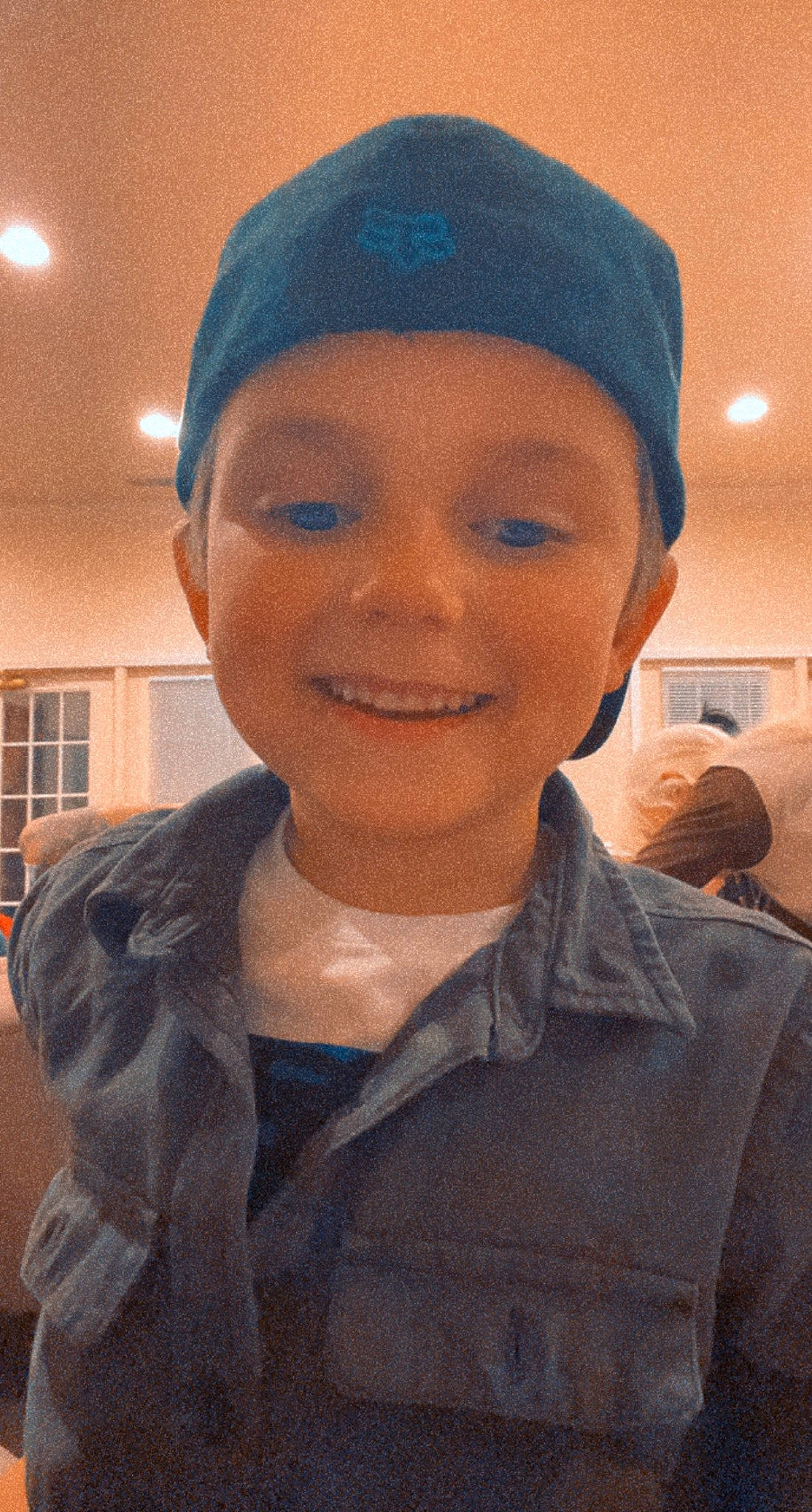 Jensen joined the competition — help win amazing prizes! cap, chin, cool, electric_blue, eyebrow, fashion_accessory, forehead, fun, happy, headgear, jaw, joy, lip, mouth, outerwear, person, personal_protective_equipment, selfie, sleeve, smile