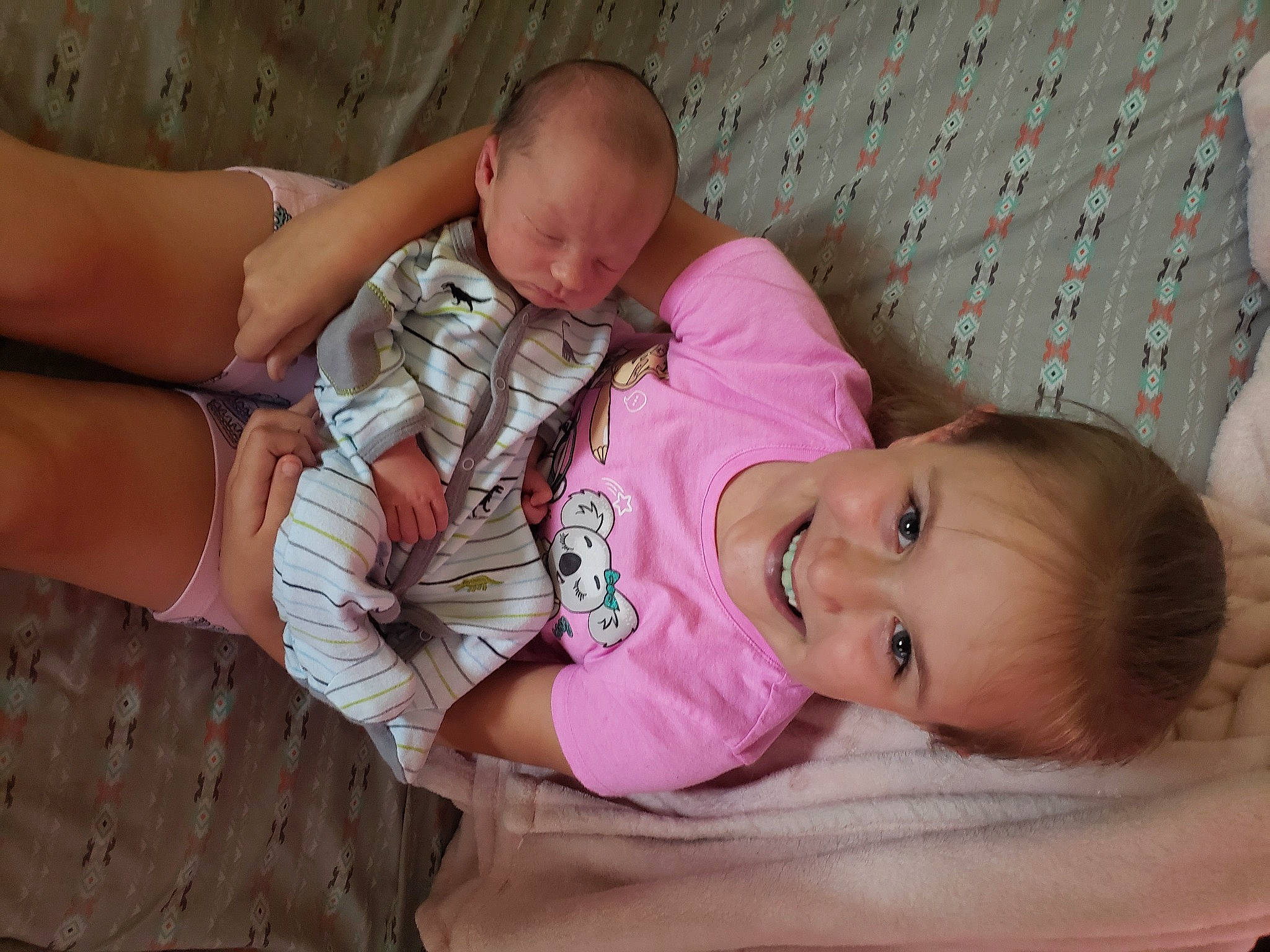 Arianna joined the competition — help win amazing prizes! arm, baby, baby_toddler_clothing, cheek, child, comfort, eye, finger, fun, happy, iris, joint, lap, mouth, nose, person, pink, skin, smile, toddler