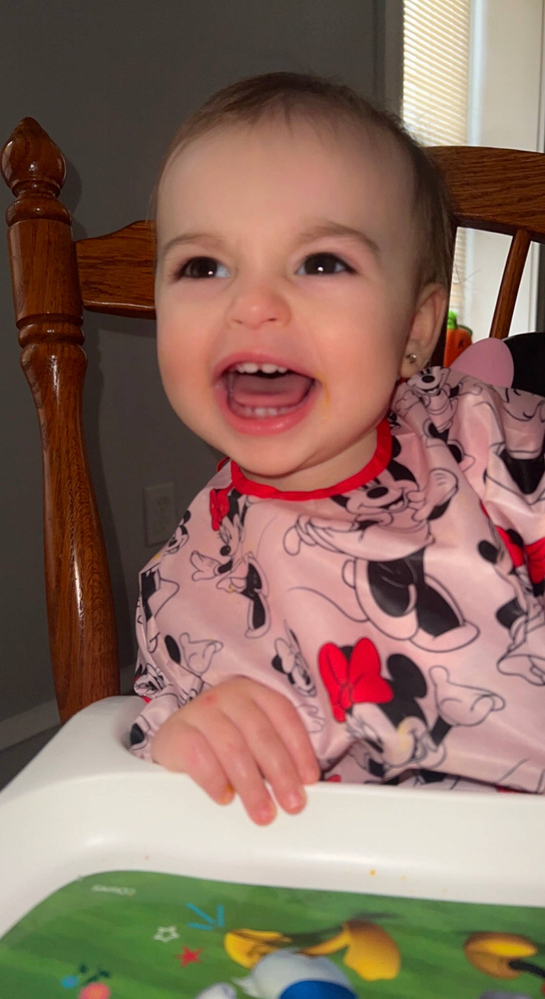 Mia joined the competition — help win amazing prizes! baby, baby_products, baby_safety, baby_toddler_clothing, cheek, child, eye, finger, fun, happy, iris, mouth, nose, organ, person, product, sitting, skin, sleeve, smile