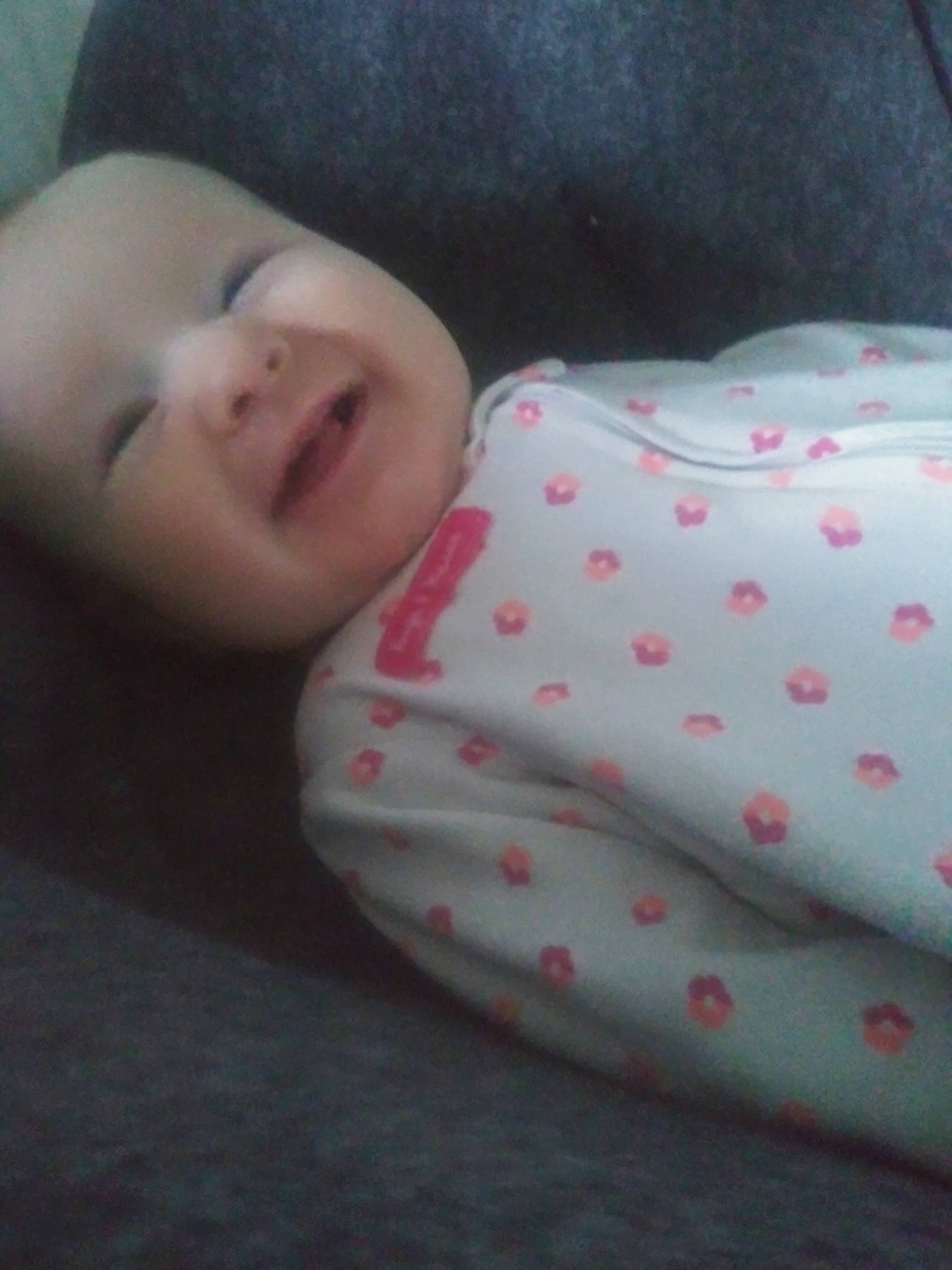 Lola joined the competition — help win amazing prizes! baby, bedtime, cheek, child, lip, nap, nose, person, pink, skin, sleep, toddler