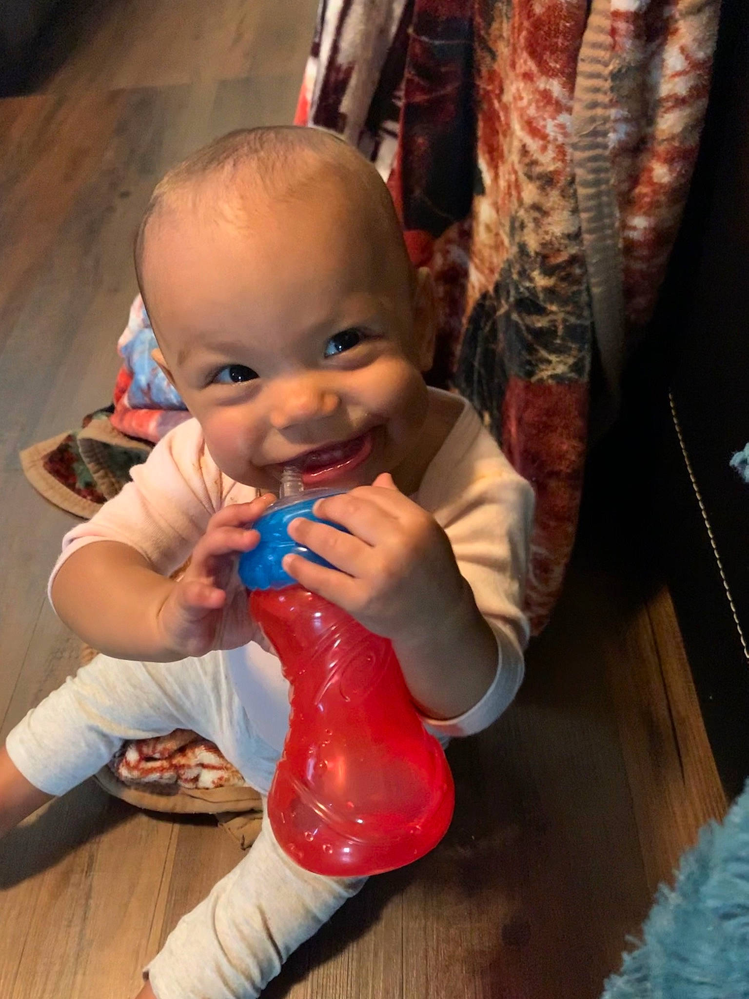 Kamrynn is registered to the contest to win money with this photo: arm, baby, baby_products, child, joy, person, toddler