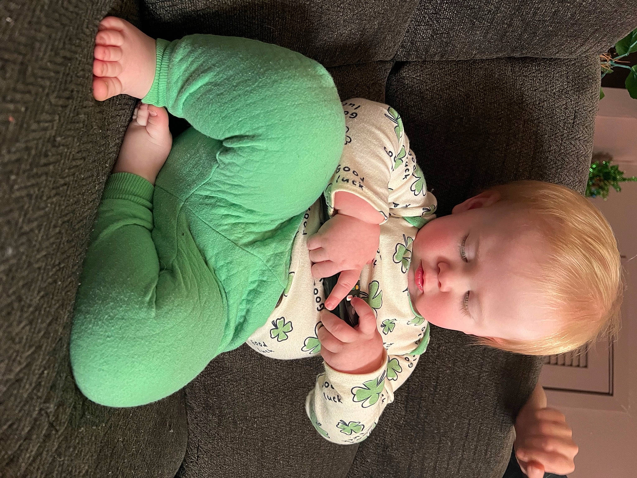 Brieley joined the competition — help win amazing prizes! baby, baby_toddler_clothing, comfort, elbow, finger, flash_photography, gesture, grass, hand, happy, headgear, human_body, human_leg, knee, lap, leg, mouth, person, sleeve, thigh
