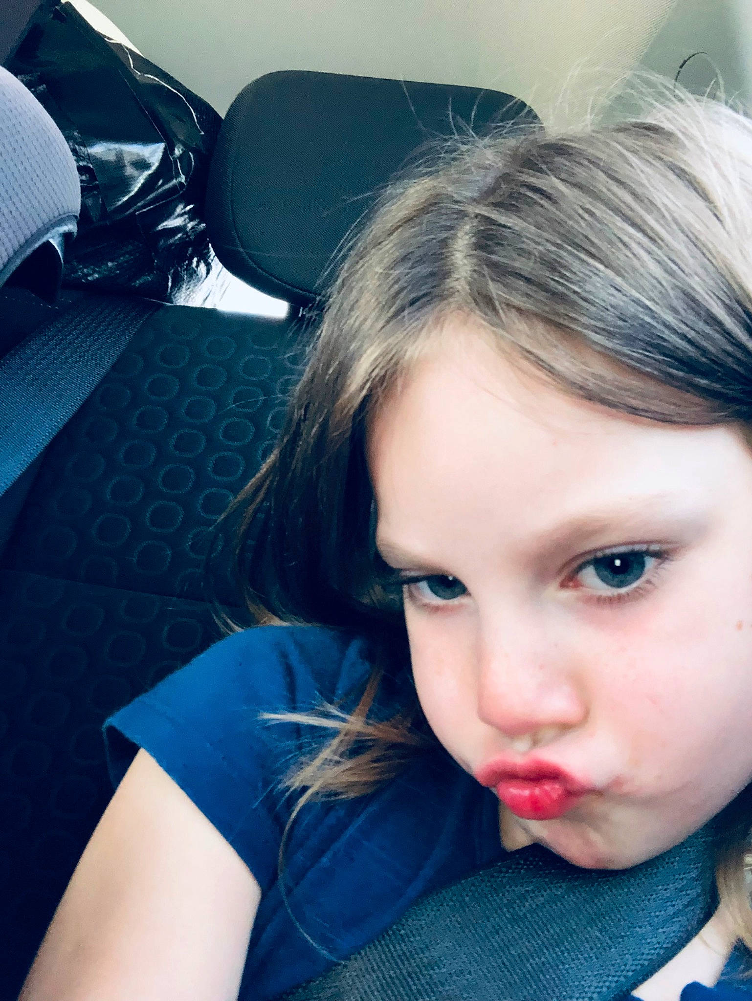 Tahlia is registered to the contest to win money with this photo: azure, black_hair, brown_hair, comfort, cool, electric_blue, eyelash, family_car, flash_photography, fun, hair_coloring, happy, human_leg, lip, pattern, person, plaid, portrait_photography, sitting, tints_and_shades