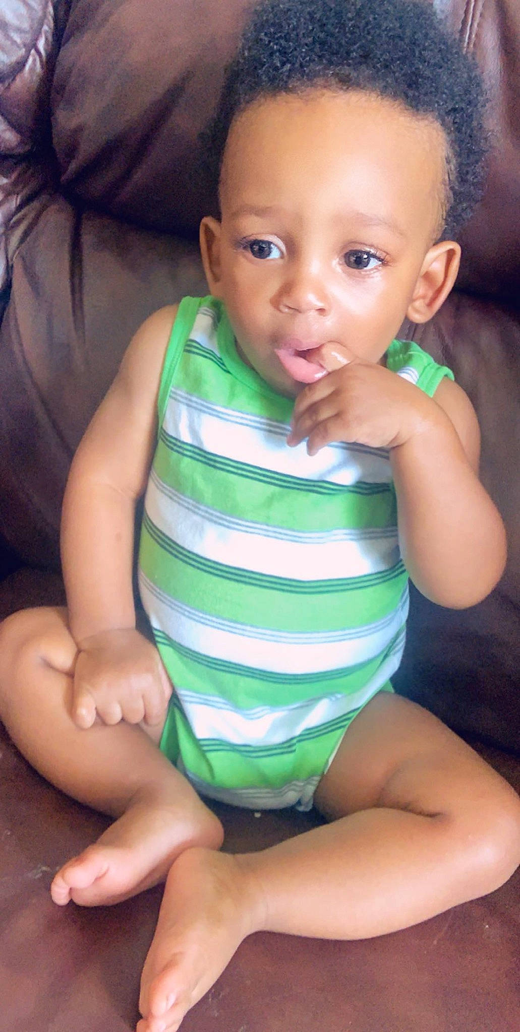 Cree joined the competition — help win amazing prizes! baby, baby_toddler_clothing, cheek, child, face, nose, person, sitting, skin, smile, toddler