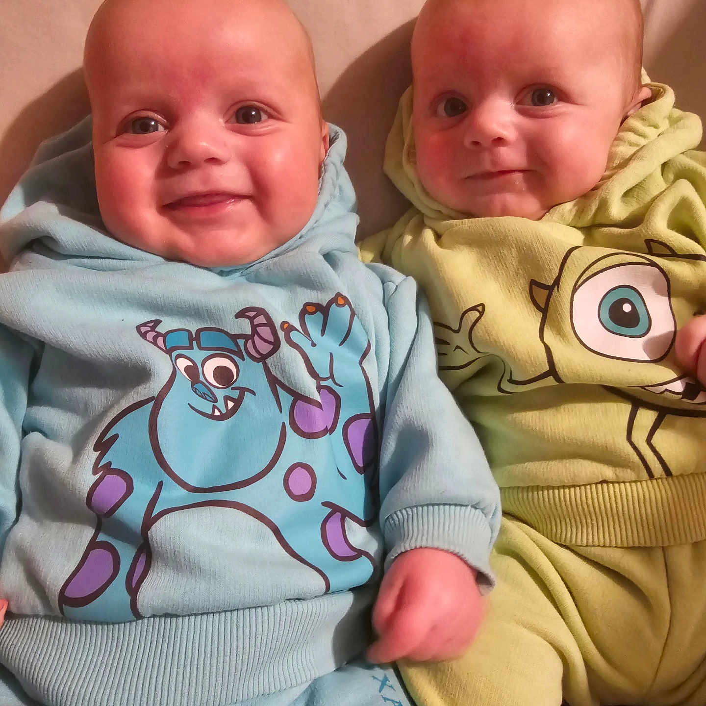 Hudson And Harrison is registered to the contest to win money with this photo: baby, blanket, clothing, couch, cushion, face, furniture, happy, head, homedecor, hoodie, knitwear, laughing, newborn, pants, person, photography, portrait, sweater, sweatshirt