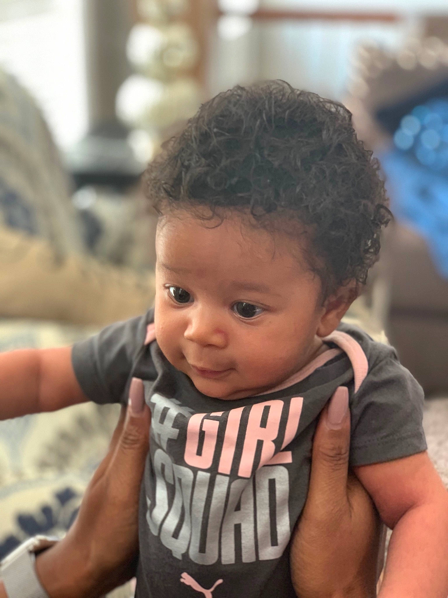 Melani is registered to the contest to win money with this photo: baby, cheek, child, face, forehead, head, male, person, toddler