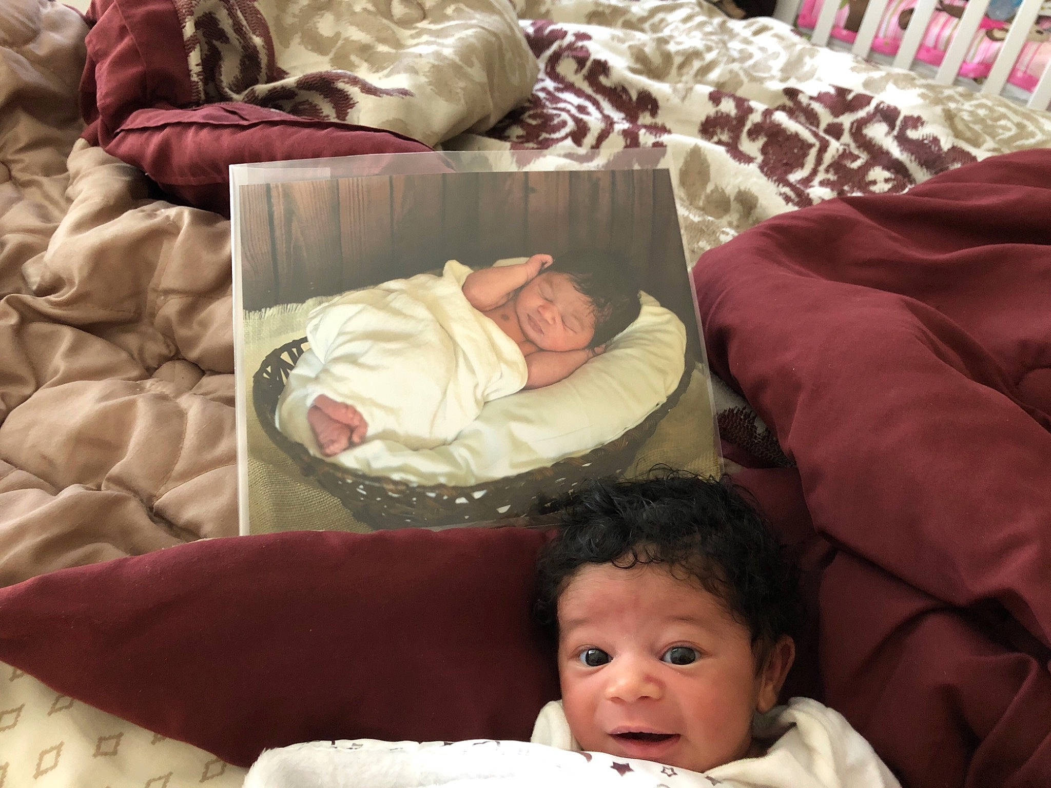 Melani joined the competition — help win amazing prizes! baby, baby_sleeping, bedtime, birth, child, comfort, furniture, nap, person, product, room, sleep, toddler