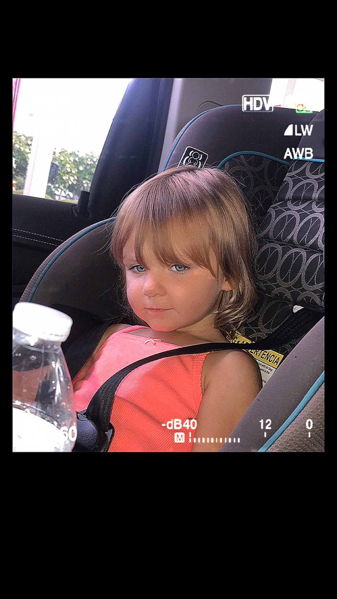 Zoey joined the competition — help win amazing prizes! auto_part, automotive_design, car_seat, car_seat_cover, display_device, electronic_device, eyelash, flash_photography, font, gadget, happy, long_hair, motor_vehicle, person, photo_caption, steering_wheel, technology, tints_and_shades, toddler, vehicle_door