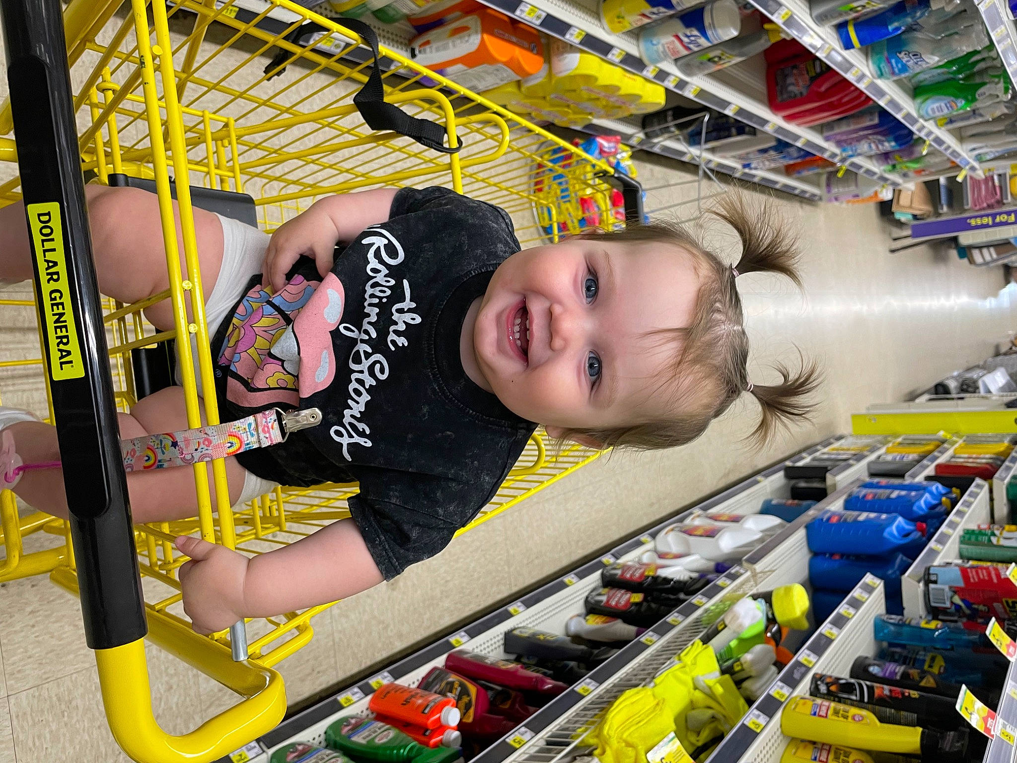 Ayla joined the competition — help win amazing prizes! baby, child, convenience_store, customer, engineering, fun, happy, human_settlement, joy, leisure, person, plastic, play, product, recreation, retail, shelf, shorts, smile, t_shirt