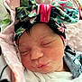 Ourania joined the competition — help win amazing prizes! architecture, baby, bed, blanket, bonnet, building, cap, clothing, face, furniture, glove, hat, head, hospital, newborn, person, photography, portrait, quilt, sleeping