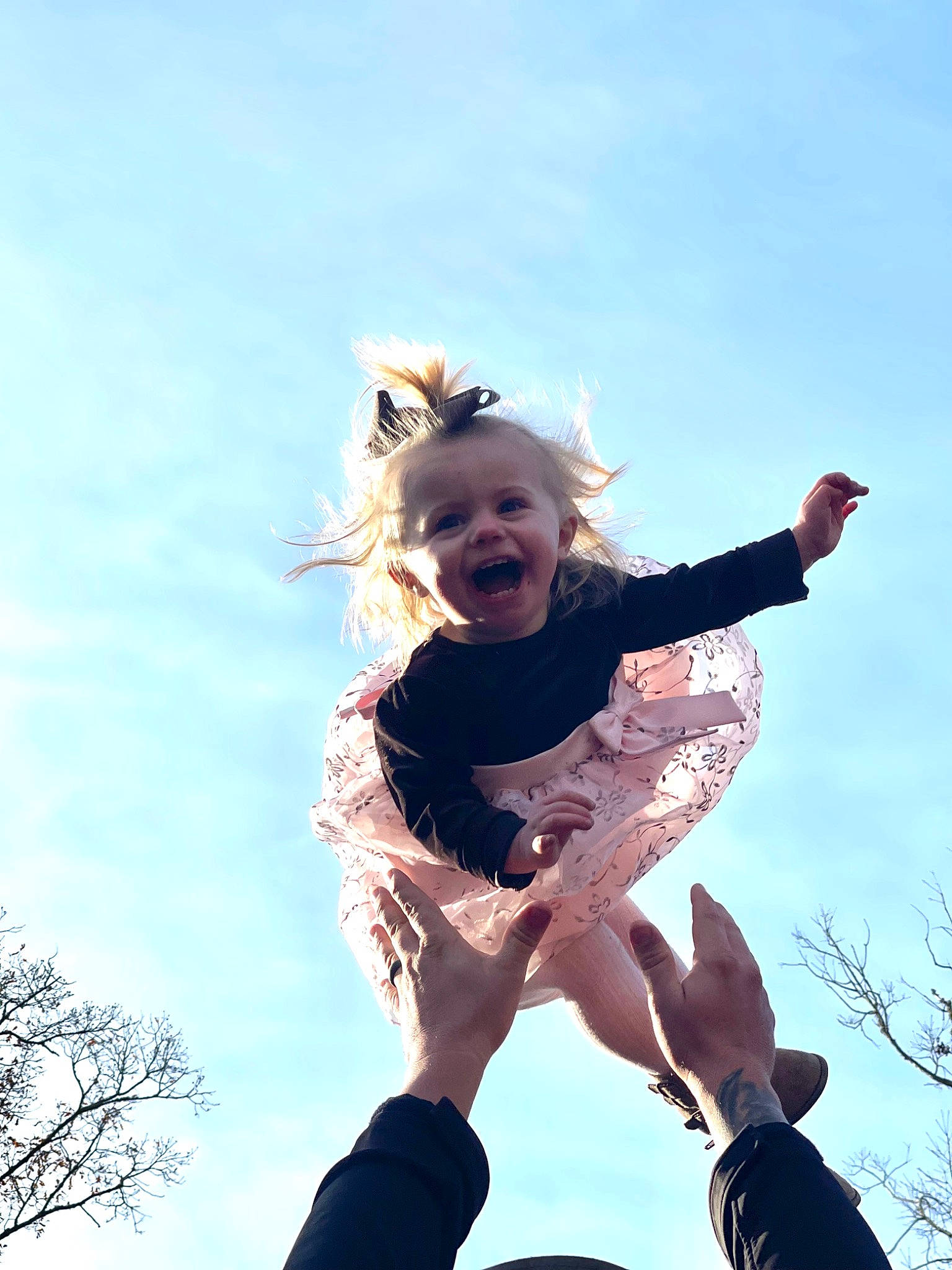 Charleigh joined the competition — help win amazing prizes! backlighting, balance, child, cloud, electric_blue, flash_photography, fun, gesture, grass, happy, laugh, leisure, meteorological_phenomenon, people_in_nature, person, recreation, sitting, sky, smile, toddler