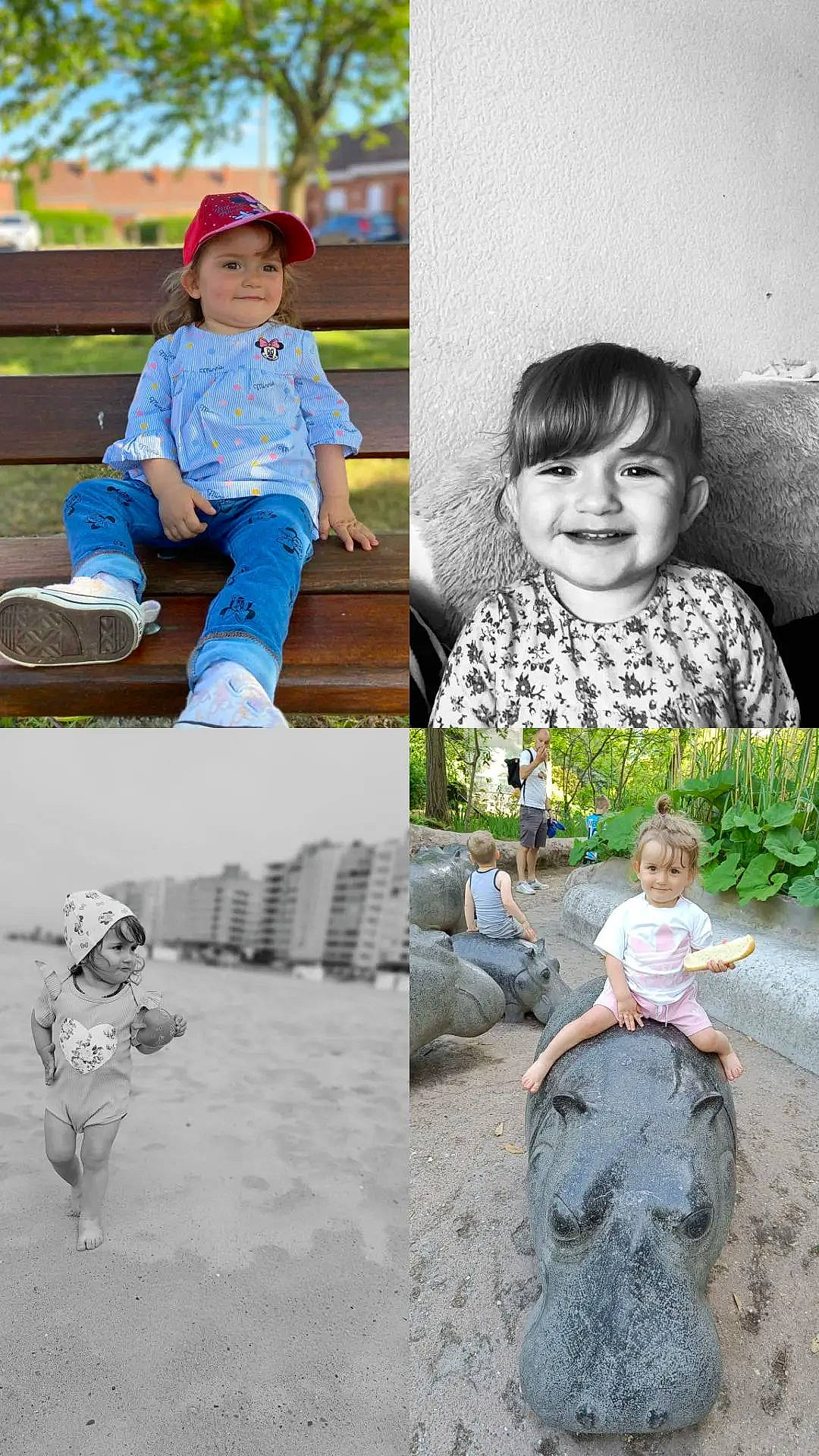 Tyana a rejoint le concours — aidez-le/la à gagner de superbes lots ! baby_toddler_clothing, beauty, child, clothing, denim, facial_expression, fun, grass, green, happy, headwear, human, joy, outerwear, pattern, person, photograph, plant, product, sleeve