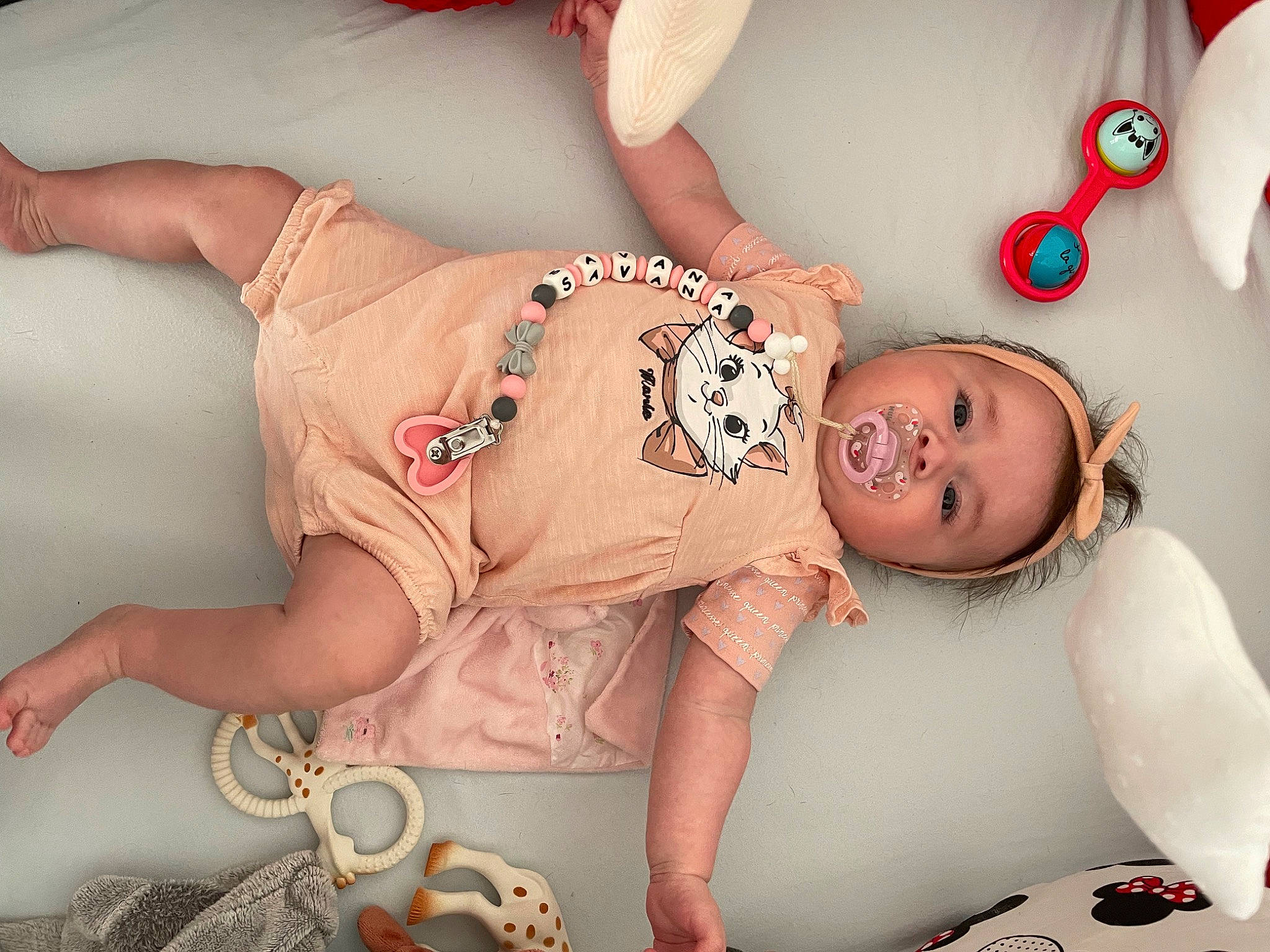 Savana participe au concours pour gagner de l'argent avec cette photo : abdomen, arm, baby, baby_toddler_clothing, cheek, chest, child, comfort, finger, flash_photography, happy, headgear, mouth, muscle, person, pink, skin, sleeve, stomach, thigh