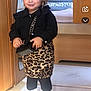 toddler, child, indoor, leopard_print, headband, black_top, white_boots, purse, fashion, posing, carpet, bedroom, furniture, smiling, person, cute, clothing, accessory, young_child, portrait