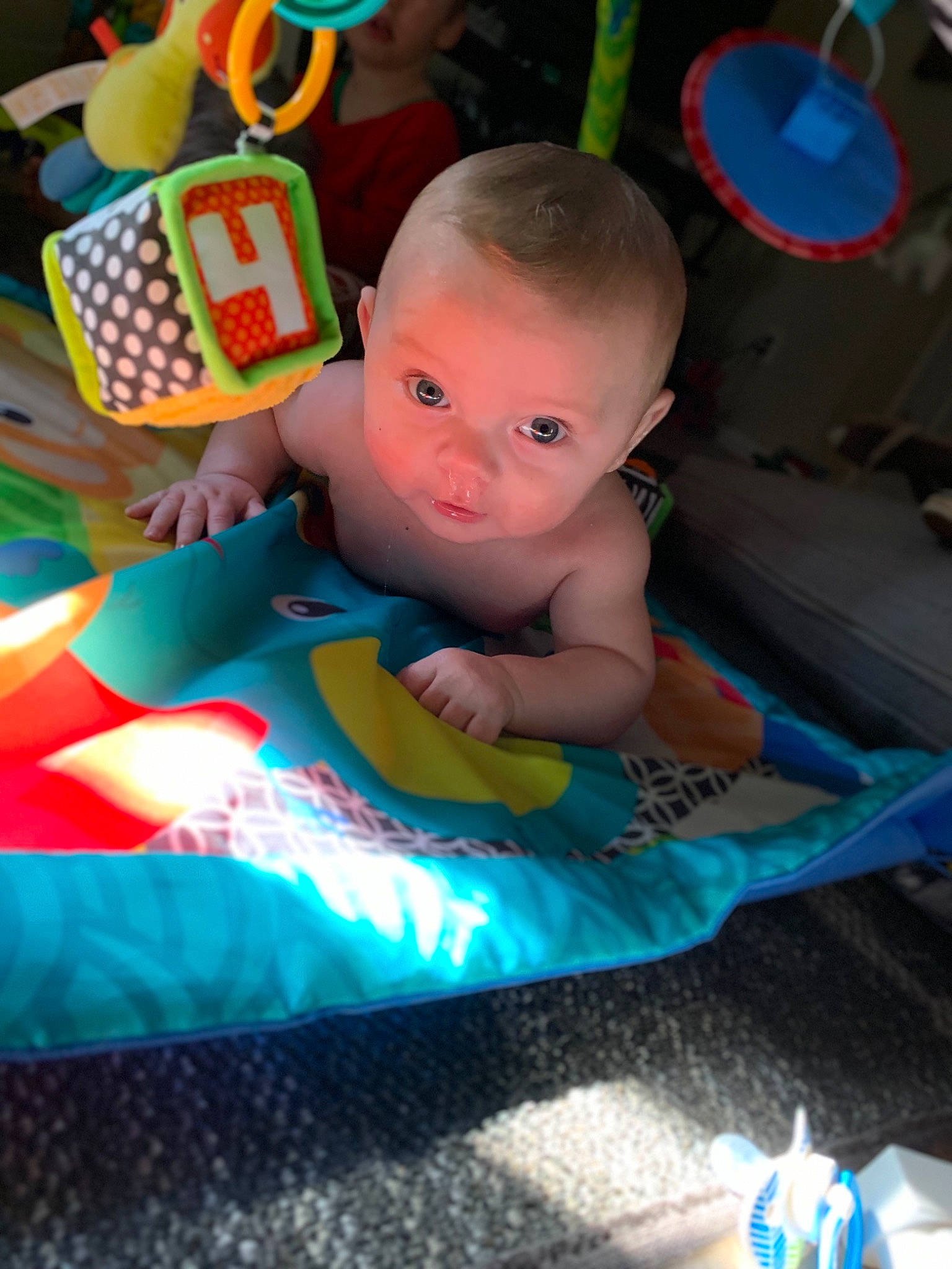 Blaise joined the competition — help win amazing prizes! baby_products, boy, cheek, child, day, eye, fun, infant, iris, person, play, product, sitting, skin, smile, toddler, toy