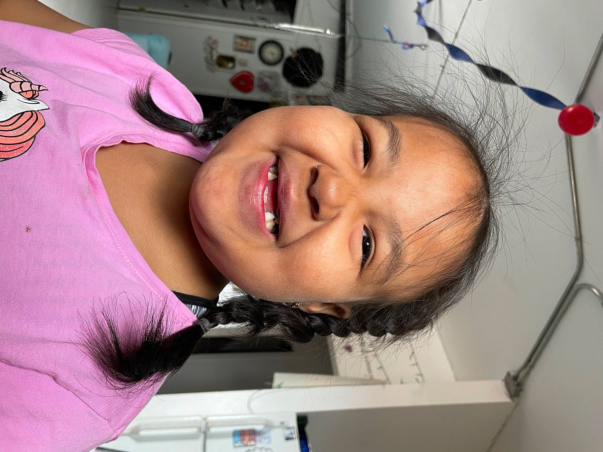 Germaine is registered to the contest to win money with this photo: baby_laughing, cheek, child, chin, eye, eyebrow, eyelash, face, fun, happy, jaw, joy, lip, mouth, neck, nose, person, skin, smile, throat