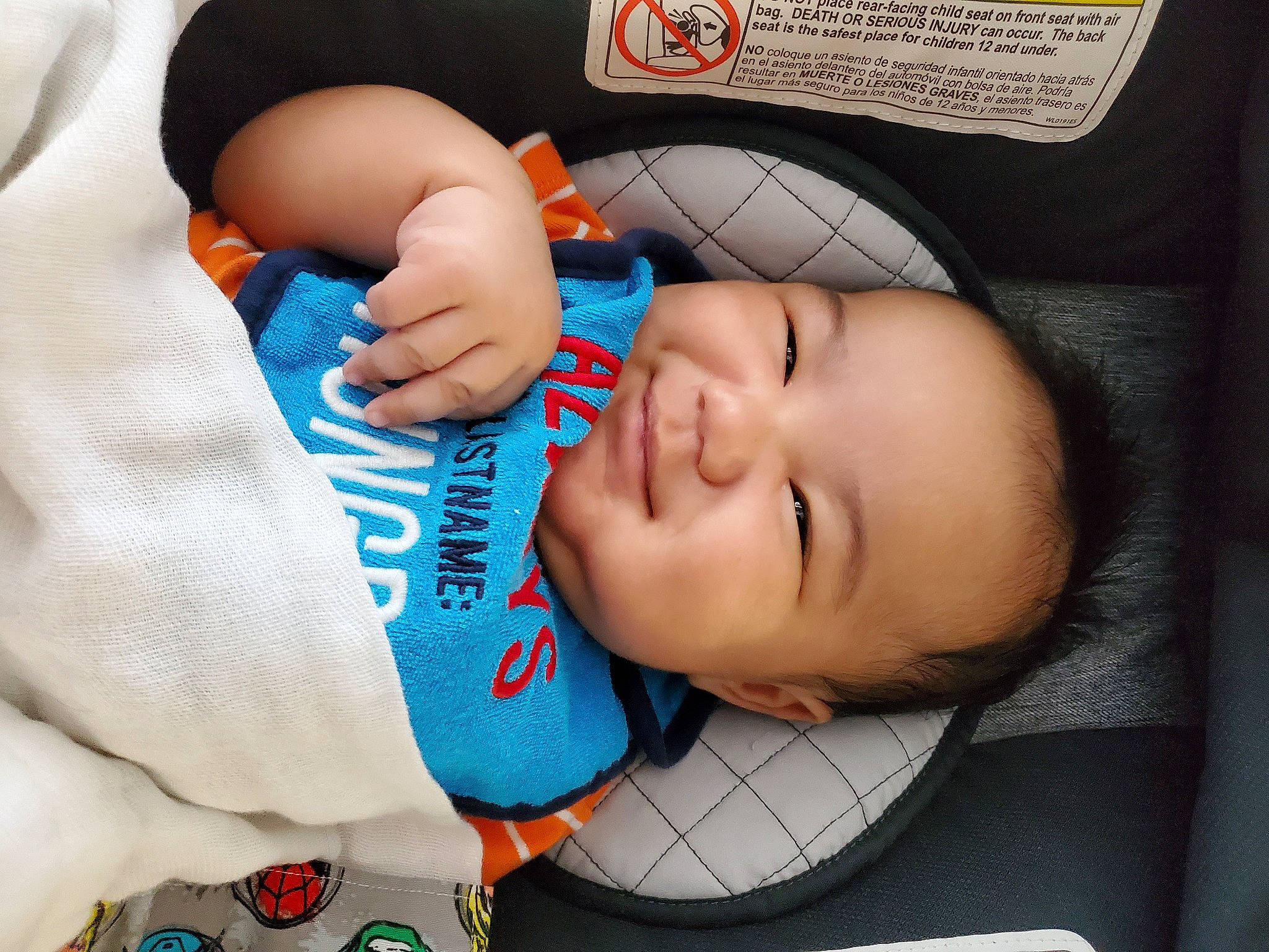 Hezekiah is registered to the contest to win money with this photo: baby, baby_products, baby_sleeping, birth, cheek, child, drink, ear, finger, forehead, hand, mouth, nail, nap, nose, person, product, sleep, toddler