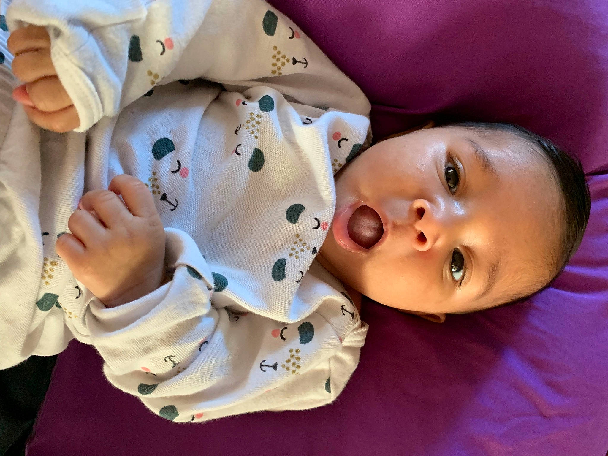 Emelia joined the competition — help win amazing prizes! baby, baby_toddler_clothing, cheek, child, comfort, eyelash, happy, linens, person, skin, toddler