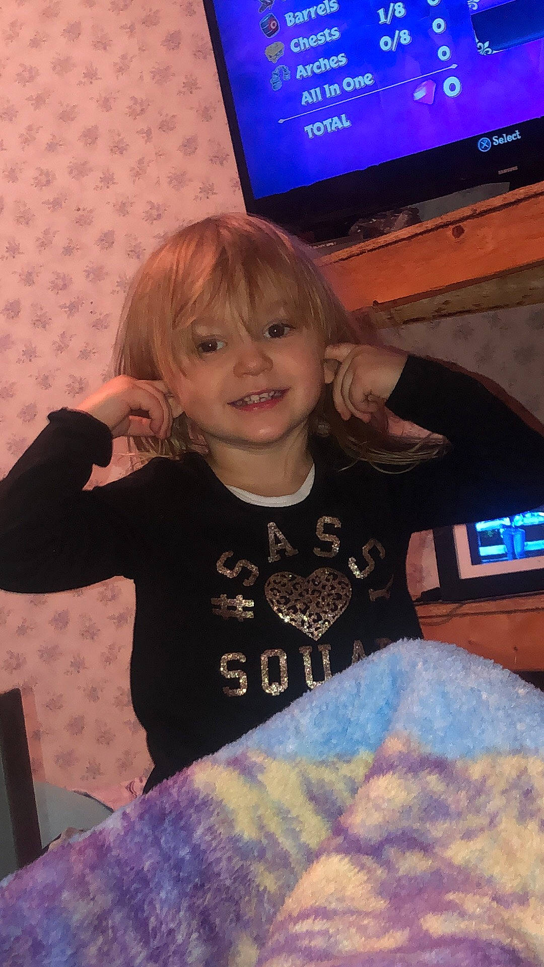 Timberlynn joined the competition — help win amazing prizes! electronic_device, joy, person, smile, t_shirt, technology