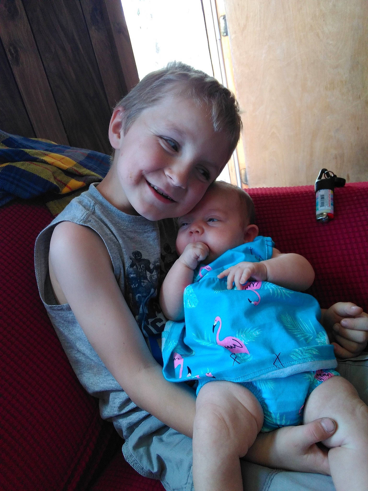 Dudley is registered to the contest to win money with this photo: baby, child, joy, person, sitting, skin, smile, toddler