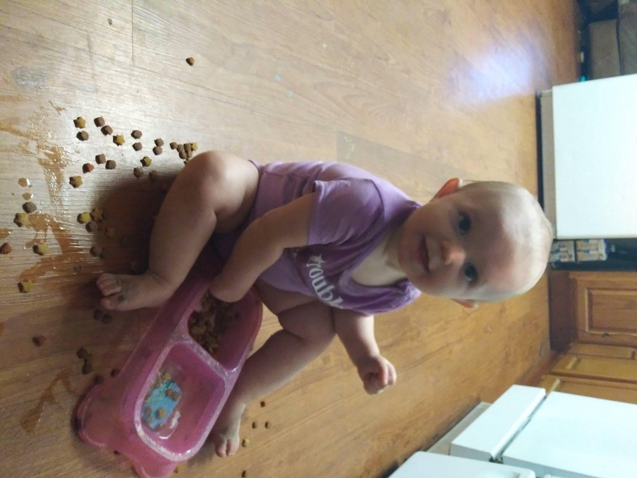 Amelia joined the competition — help win amazing prizes! baby, baby_products, baby_toddler_clothing, cabinetry, chest, drawer, finger, floor, flooring, foot, fun, hardwood, human_body, human_leg, knee, person, skin, thigh, thumb, toddler