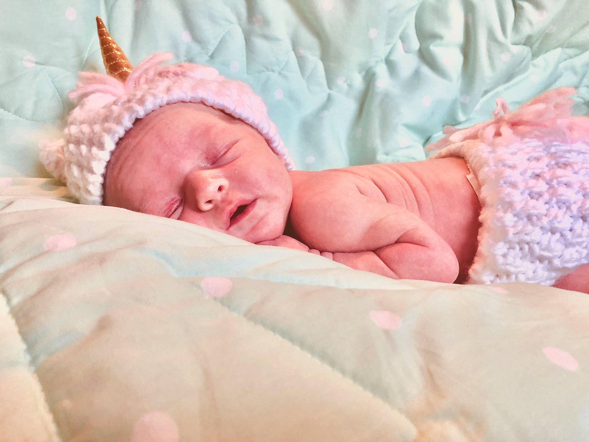 Beatrix is registered to the contest to win money with this photo: baby, baby_products, baby_sleeping, baby_toddler_clothing, bed, bedding, bedtime, comfort, flesh, linens, nap, nose, peach, person, pink, skin, sleep, textile, toddler