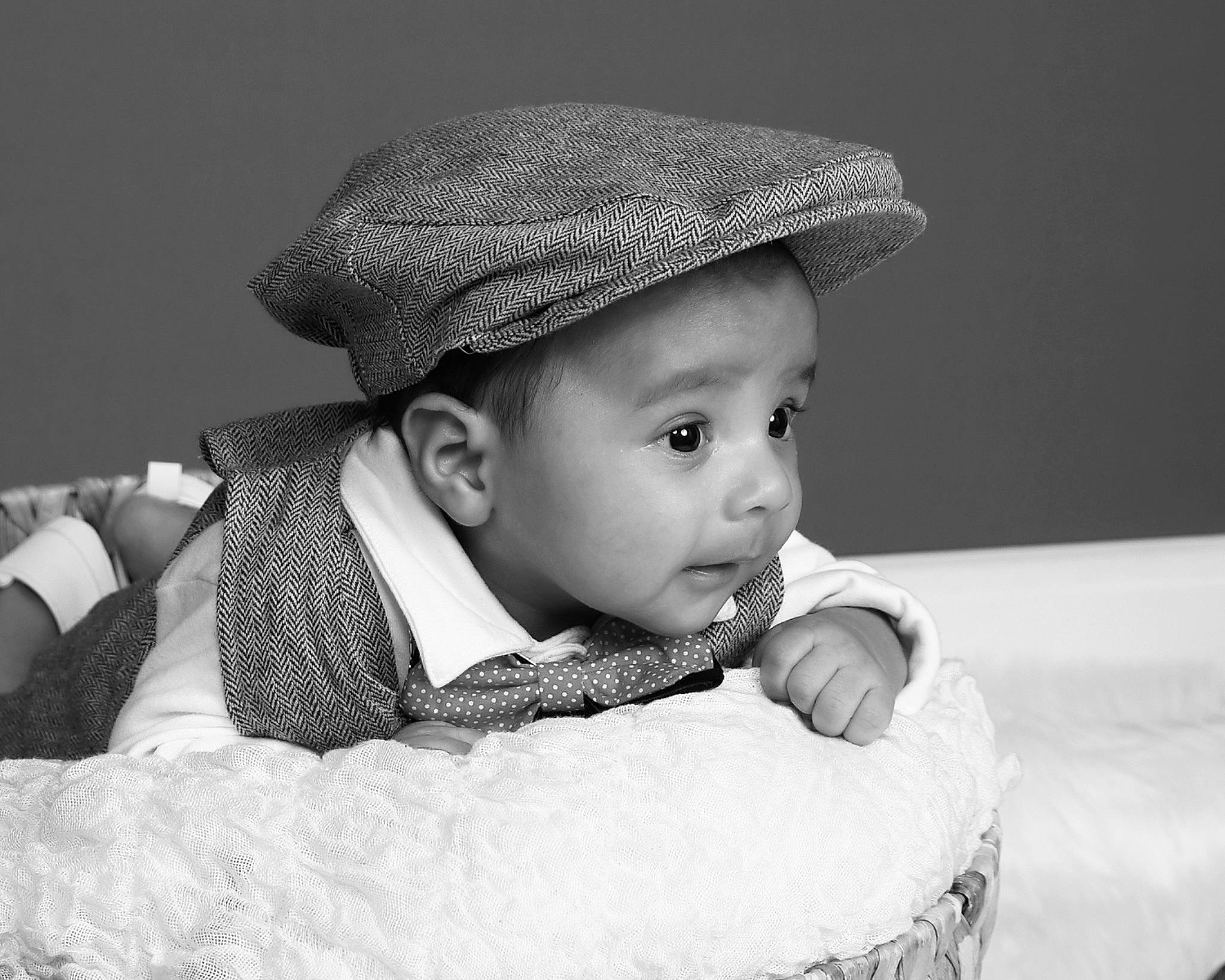 Kairo joined the competition — help win amazing prizes! baby, black_and_white, cap, chin, comfort, cool, eye, flash_photography, flat_cap, happy, hat, head, headgear, headwear, lip, monochrome_photography, person, skin, style, sun_hat