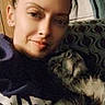 Reble is registered to the contest to win money with this photo: person, dog, face, couch, indoor, closeup, snuggling, sleeping, cozy, patterned, cushion, portrait, warm, relaxation, casual, companion, happy, head, clothing, soft