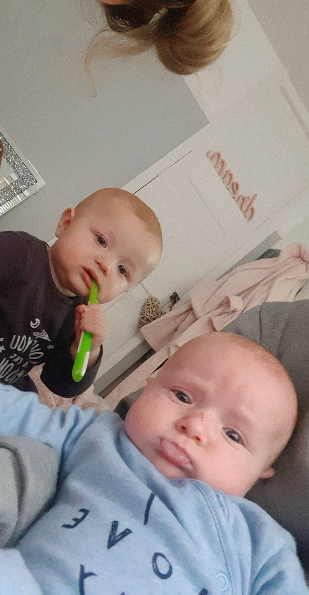 Kyzer is registered to the contest to win money with this photo: baby, baby_products, baby_toddler_clothing, cheek, child, chin, comfort, drinkware, eyebrow, eyelash, happy, iris, mouth, nose, person, product, room, sitting, skin, sleeve