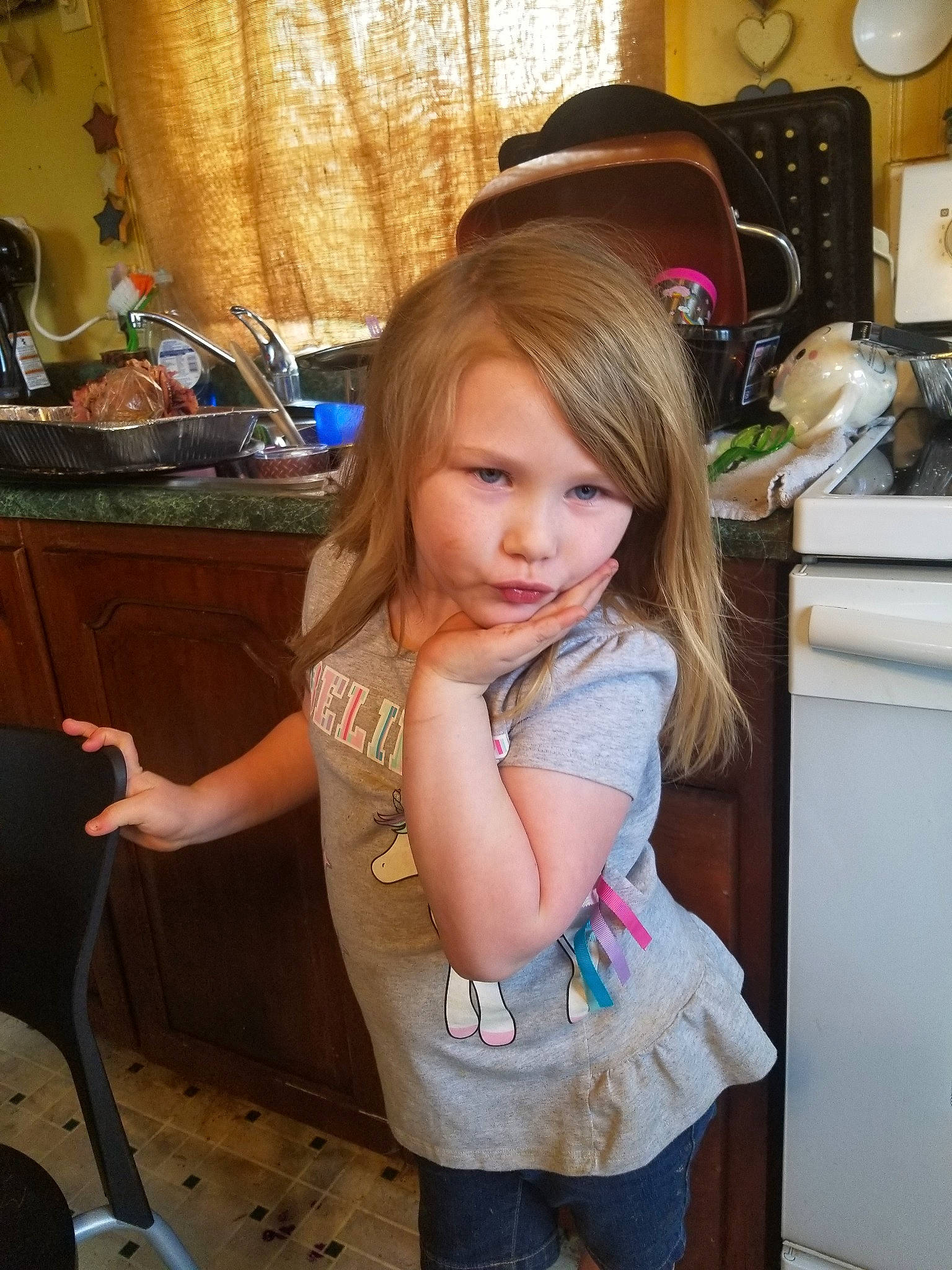 Kaci joined the competition — help win amazing prizes! blond, brown_hair, child, child_model, daughter, fashion_accessory, hair, hair_coloring, long_hair, person, smile, toddler