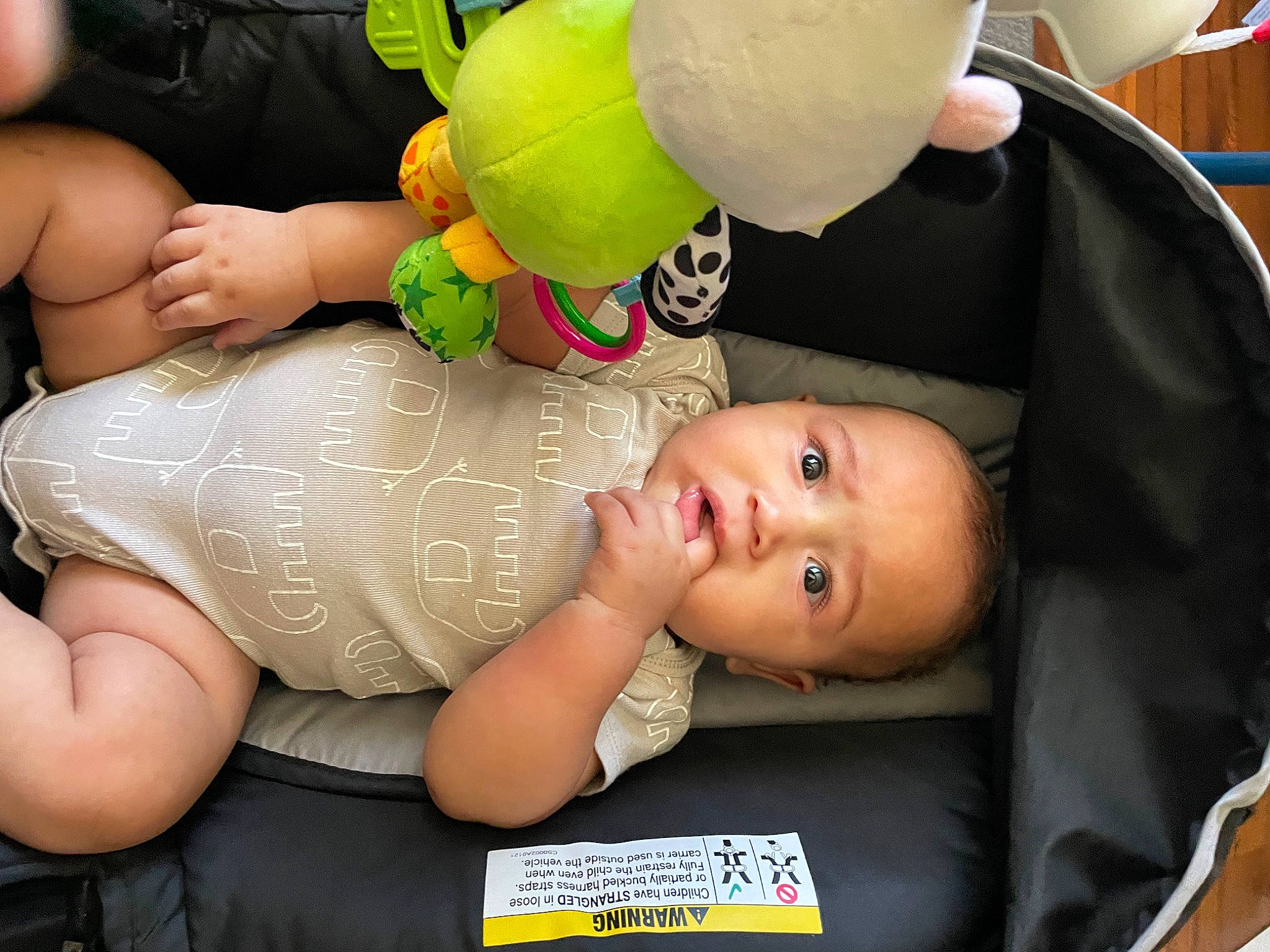 Ezra is registered to the contest to win money with this photo: abdomen, baby, baby_products, baby_toddler_clothing, baby_toys, balloon, chest, child, foot, fun, navel, organ, party_supply, people, person, skin, stuffed_toy, thigh, toddler, toy