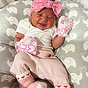 Rue joined the competition — help win amazing prizes! baby, bed, clothing, couch, cushion, diaper, face, furniture, glove, happy, hat, head, homedecor, hosiery, newborn, person, photography, portrait, sleeping, sock