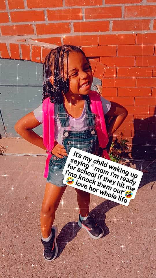 Khyasia joined the competition — help win amazing prizes! audio_equipment, boot, child, cool, facial_expression, fun, hairstyle, happy, jewellery, joy, knee, leisure, magenta, pattern, person, pink, recreation, shoe, sneakers, t_shirt