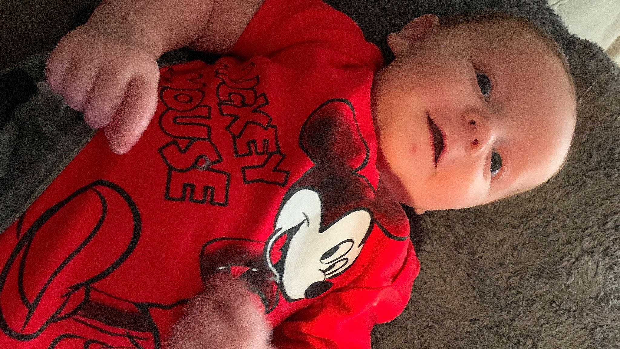 Konnor joined the competition — help win amazing prizes! art, baby, baby_toddler_clothing, book, child, cool, finger, font, fun, gesture, hand, happy, mammal, mouth, nail, person, pink, red, thumb, toddler