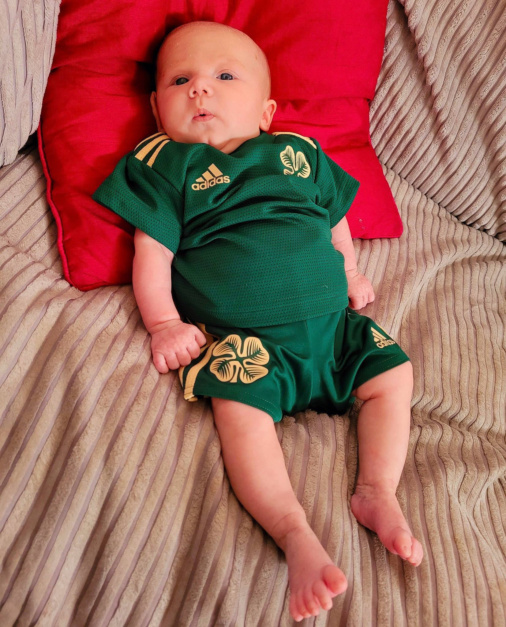 Lewis joined the competition — help win amazing prizes! baby, baby_toddler_clothing, barefoot, cheek, child, comfort, eye, face, facial_expression, finger, foot, happy, head, human_leg, knee, person, skin, sleeve, thigh, toddler