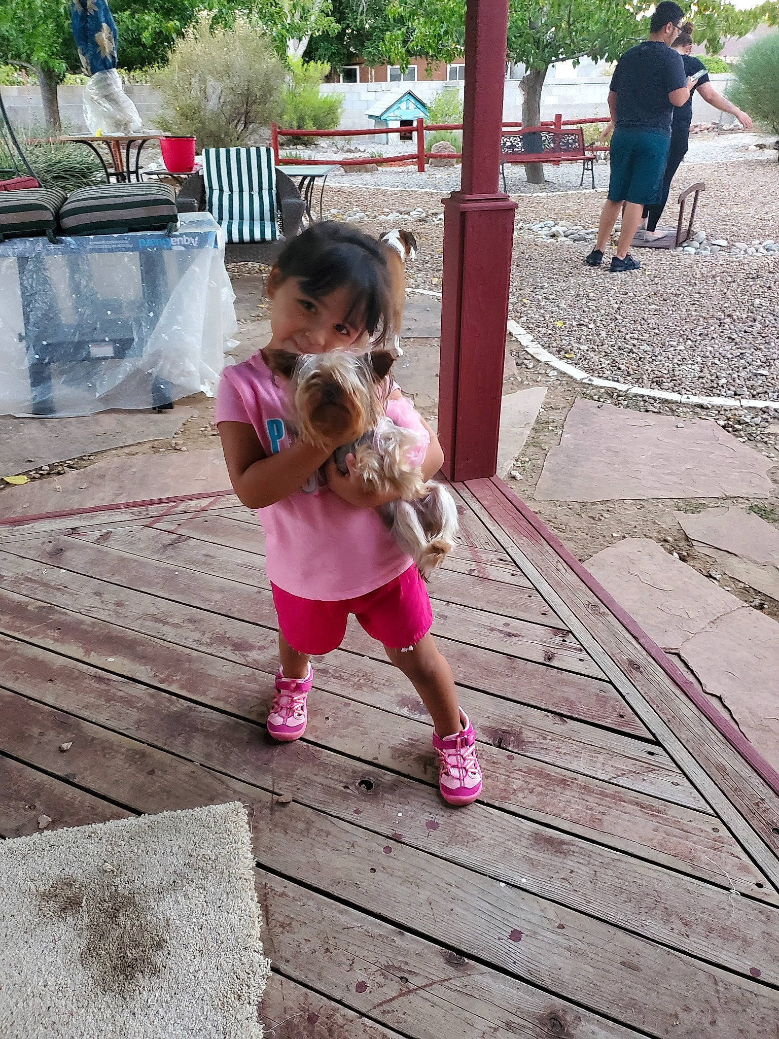 Makayla joined the competition — help win amazing prizes! child, fun, leisure, people, person, pink, plant, play, recreation, sidewalk, snapshot, summer, toddler, tourism, tree, vacation