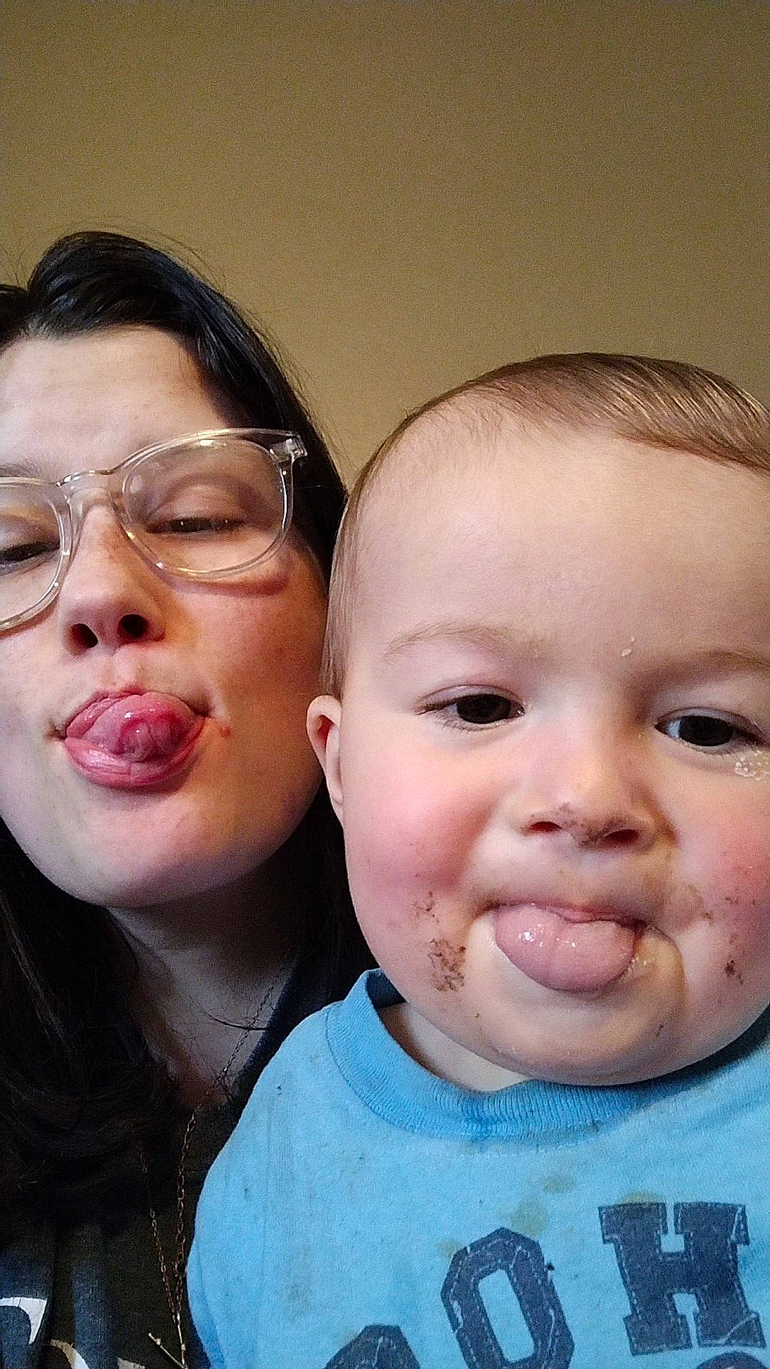 Kaiden is registered to the contest to win money with this photo: baby_toddler_clothing, cheek, cool, ear, eye, eyebrow, eyelash, face, forehead, gesture, glasses, happy, iris, jaw, lip, mouth, neck, nose, person, skin