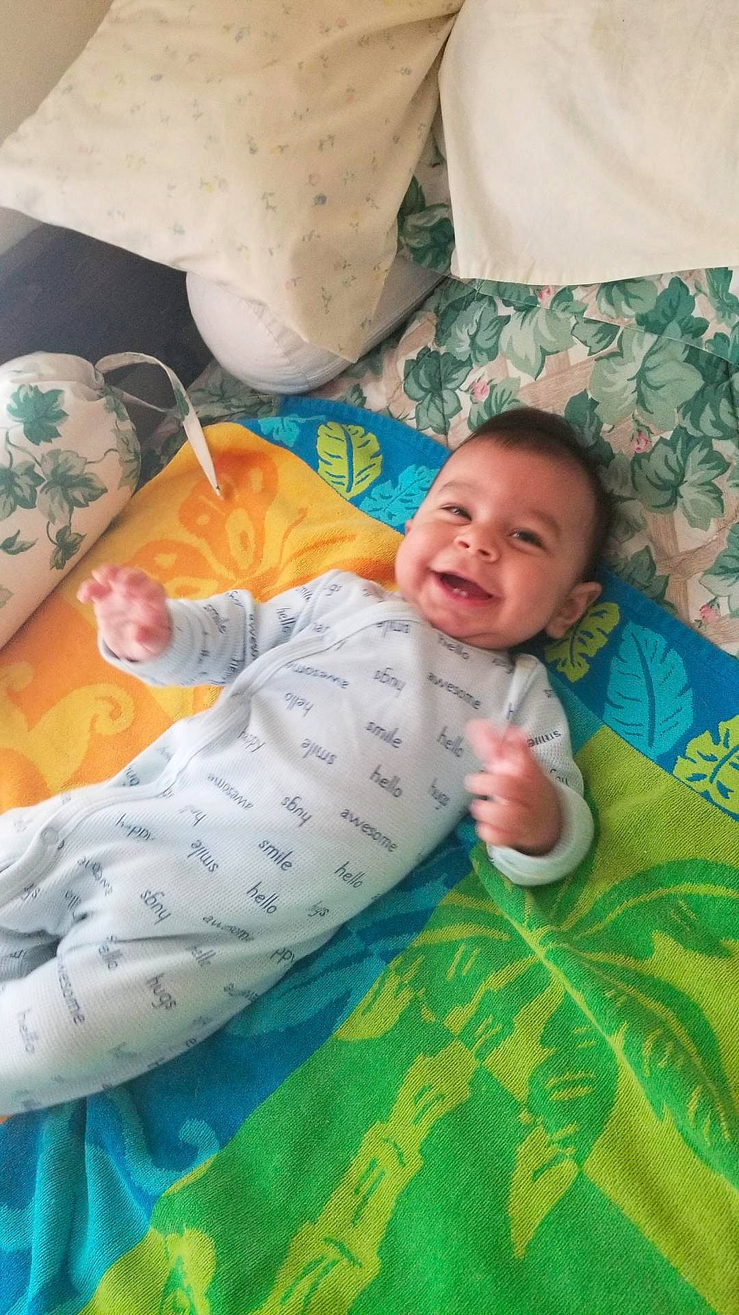 Gohan is registered to the contest to win money with this photo: baby, bedtime, child, comfort, nap, person, sleep, textile, toddler