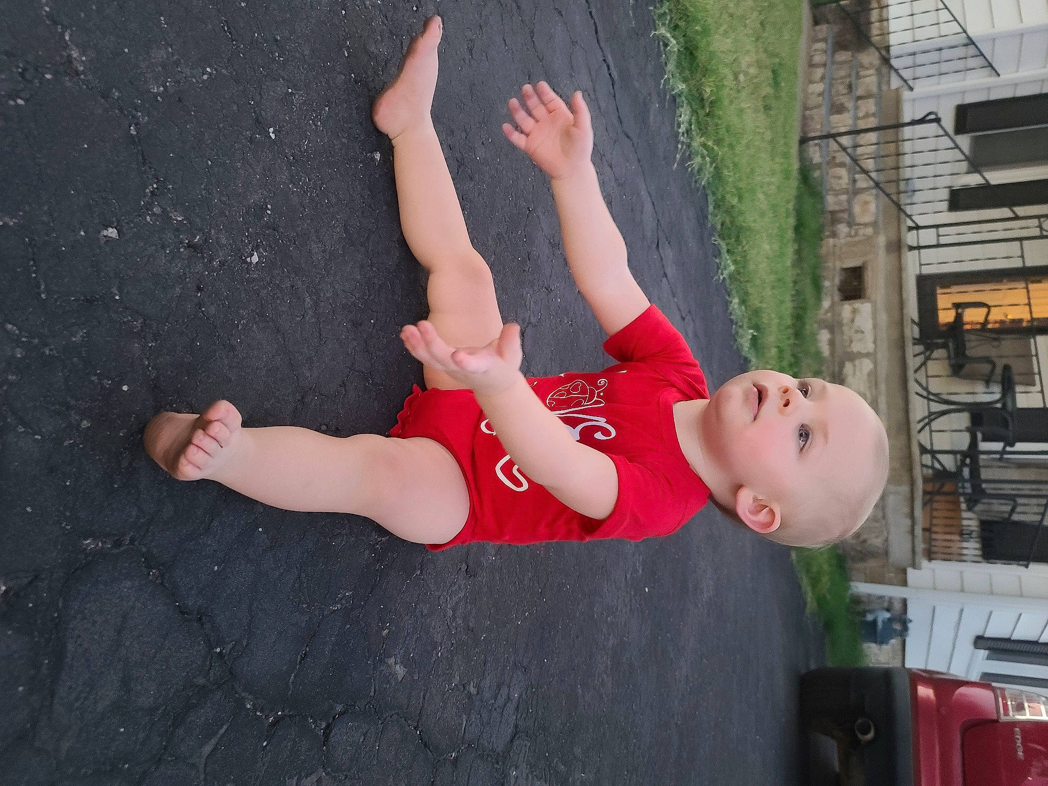 Gemma joined the competition — help win amazing prizes! acrobatics, balance, barefoot, carmine, dress, elbow, flash_photography, foot, fun, human_leg, knee, leisure, performing_arts, person, recreation, sandal, shorts, sportswear, thigh, tree