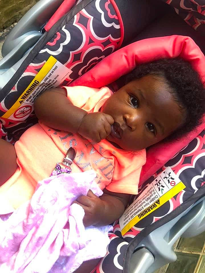 Nariah joined the competition — help win amazing prizes! baby, baby_carriage, carmine, child, cool, fashion_accessory, flesh, fun, hat, human_leg, magenta, people, person, pink, product, skin, t_shirt, temporary_tattoo, textile, toddler