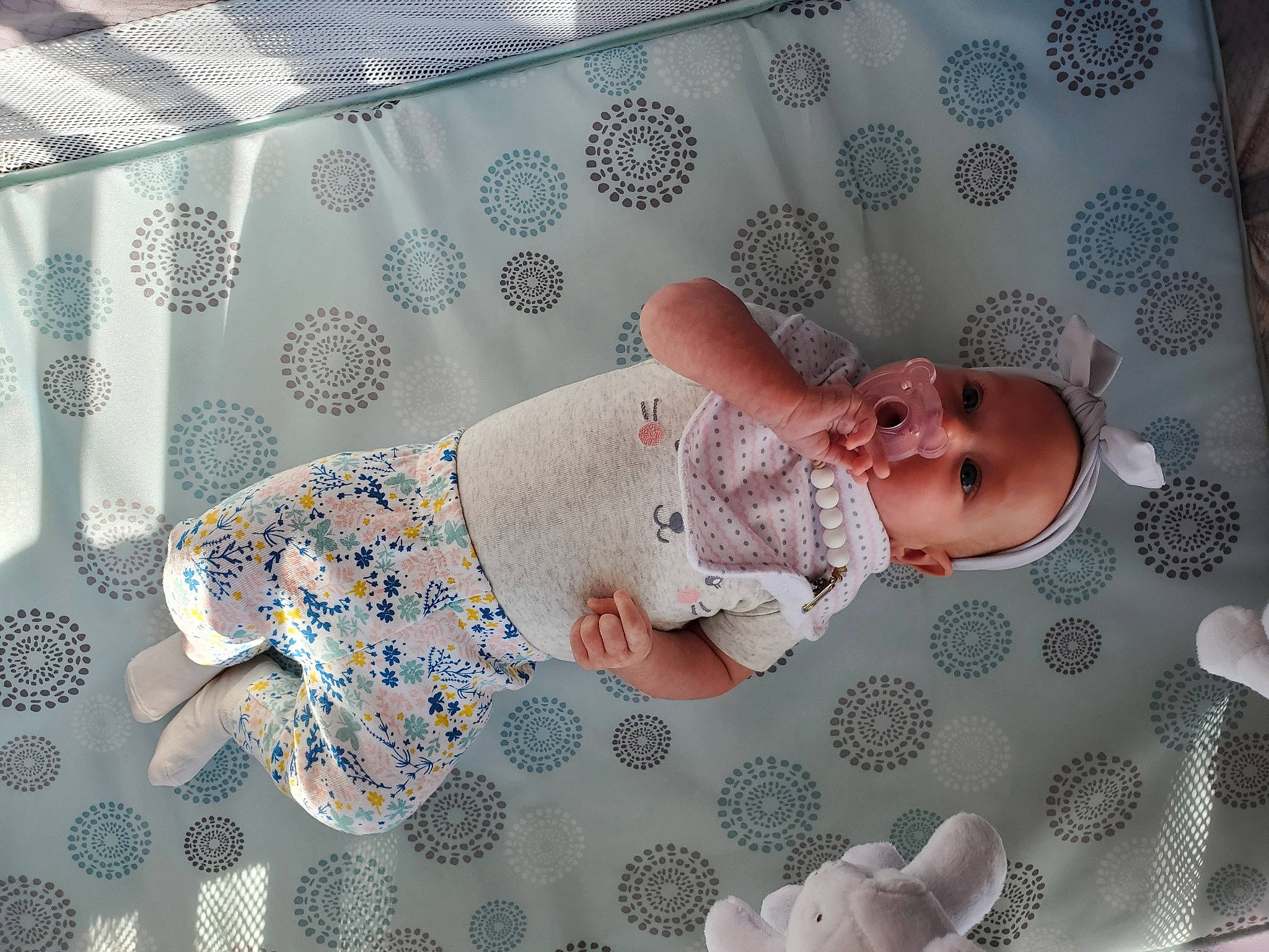 Melaina joined the competition — help win amazing prizes! baby, baby_products, baby_sleeping, bed, bedtime, child, furniture, infant_bed, person, pink, product, room, textile, toddler