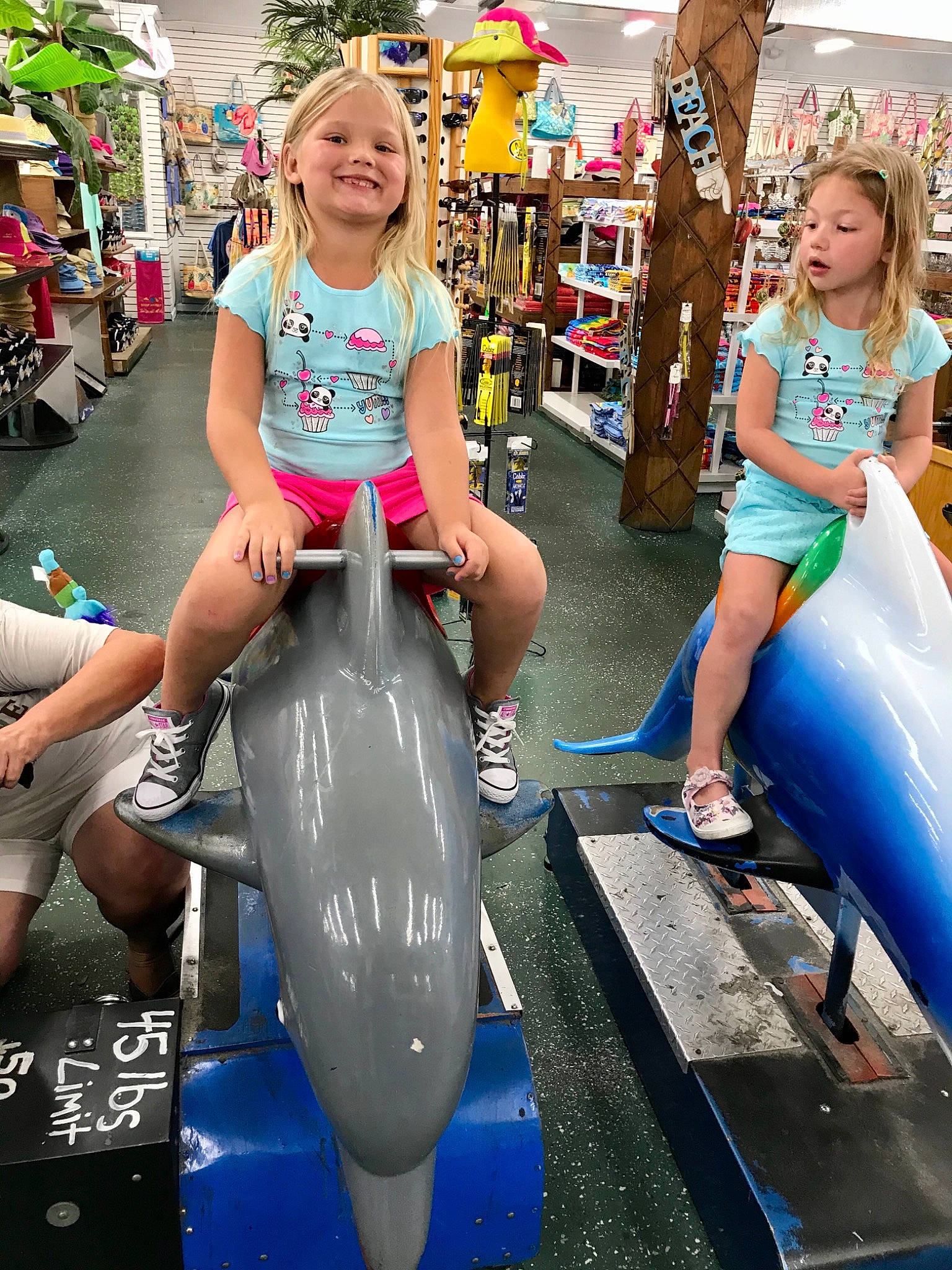 Paisley Rose joined the competition — help win amazing prizes! automotive_design, child, city, clothing, event, fun, happy, human_leg, joy, leg, leisure, person, play, recreation, shelf, shorts, smile, spandex, sportswear, t_shirt