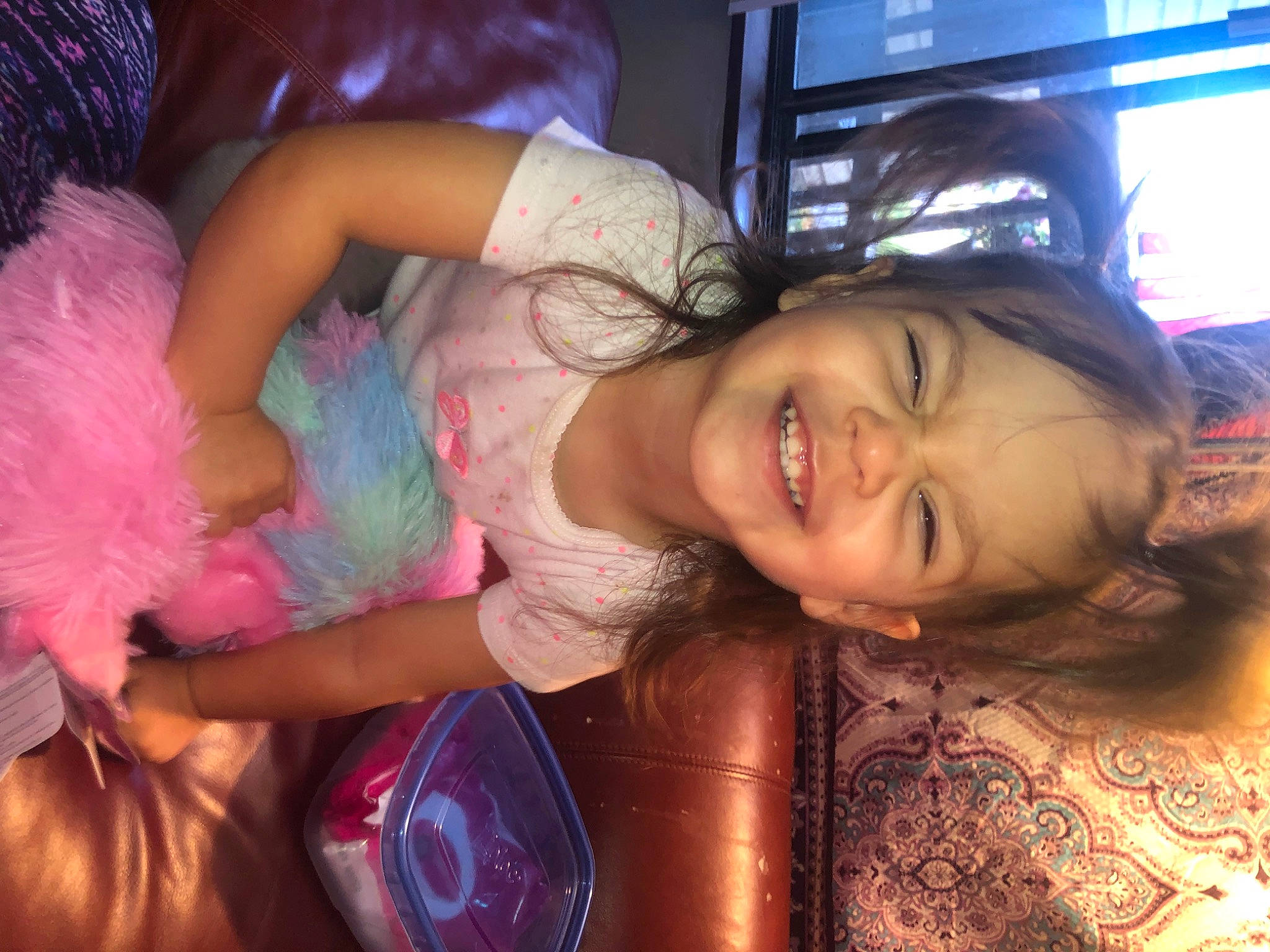 Ava is registered to the contest to win money with this photo: arm, ear, eye, eyebrow, eyelash, finger, flash_photography, hairstyle, happy, human, human_body, iris, joy, lip, mouth, muscle, nose, person, pink, skin