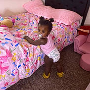 Athina joined the competition — help win amazing prizes! bed, bedroom, blanket, child, couch, crawling, cushion, diaper, face, female, furniture, girl, head, homedecor, indoors, person, photography, portrait, room, sitting