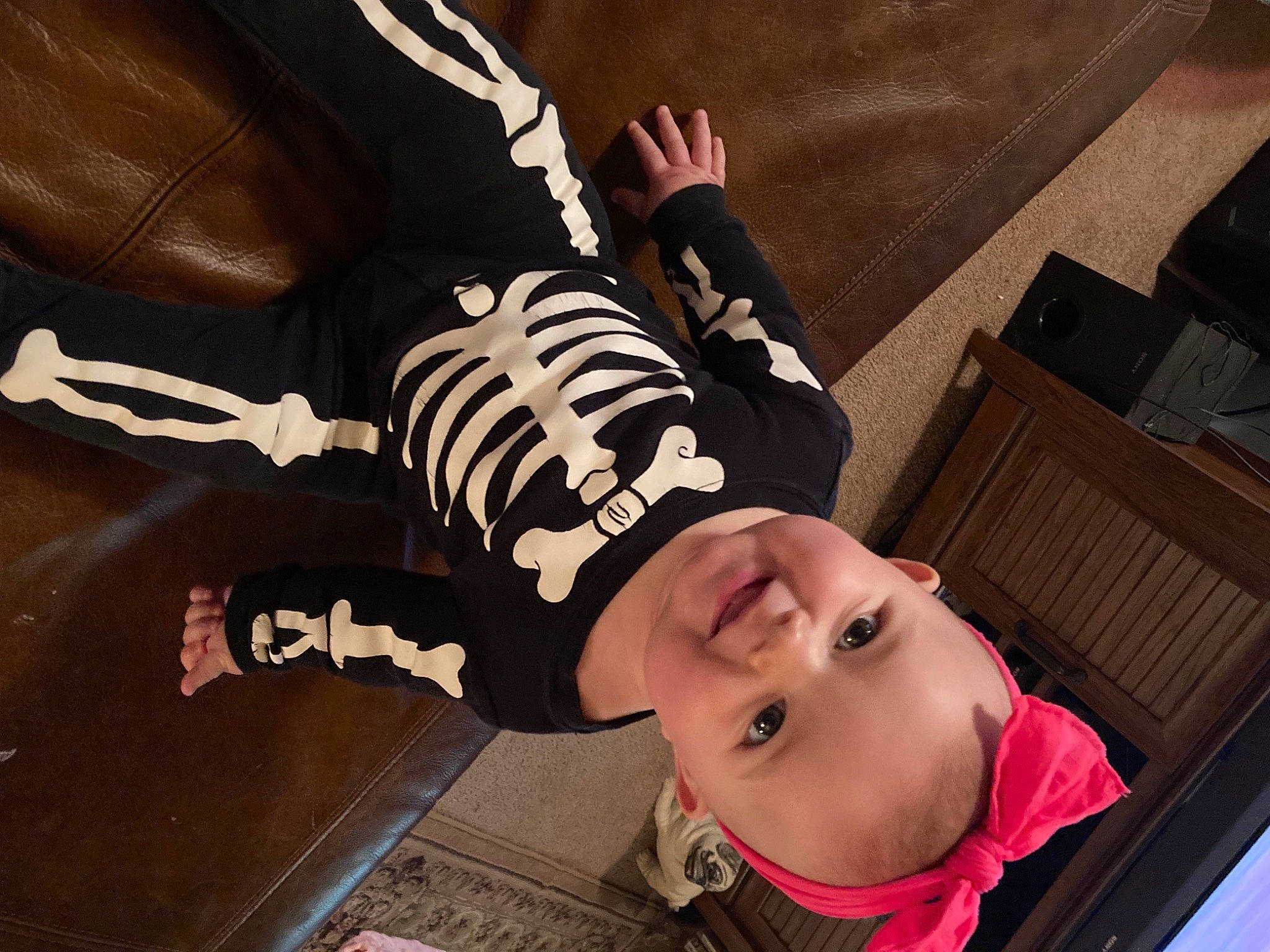 Lilith joined the competition — help win amazing prizes! baby, baby_toddler_clothing, black, cap, child, eyewear, facial_expression, flash_photography, fun, gesture, happy, hat, joy, knee, person, sitting, smile, sports_gear, sportswear, sunglasses