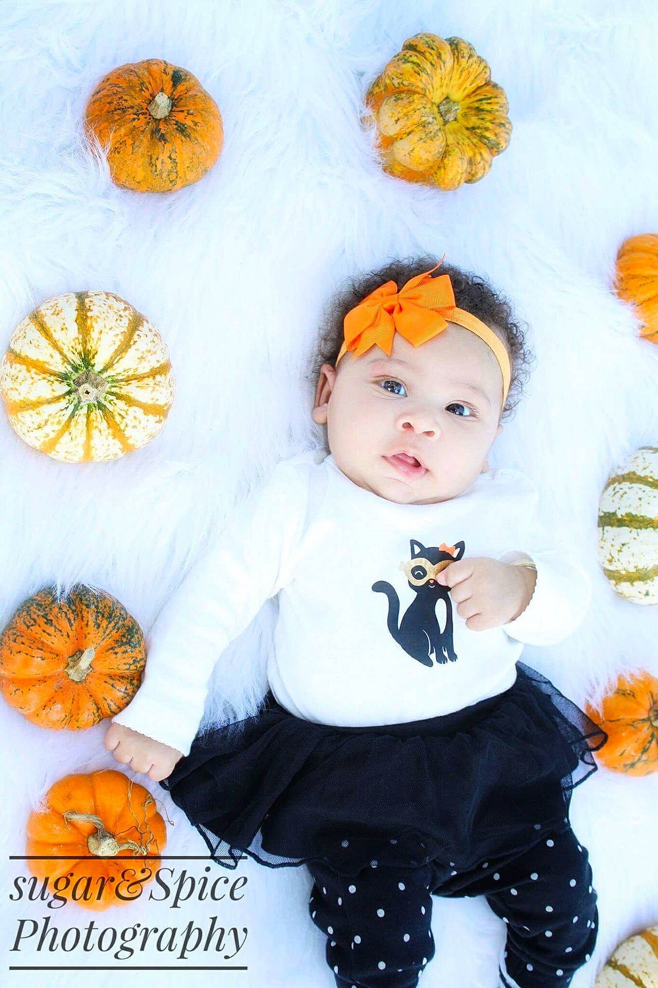 Adaya joined the competition — help win amazing prizes! child, crochet, hair_accessory, headgear, infant, person, pumpkin, toddler